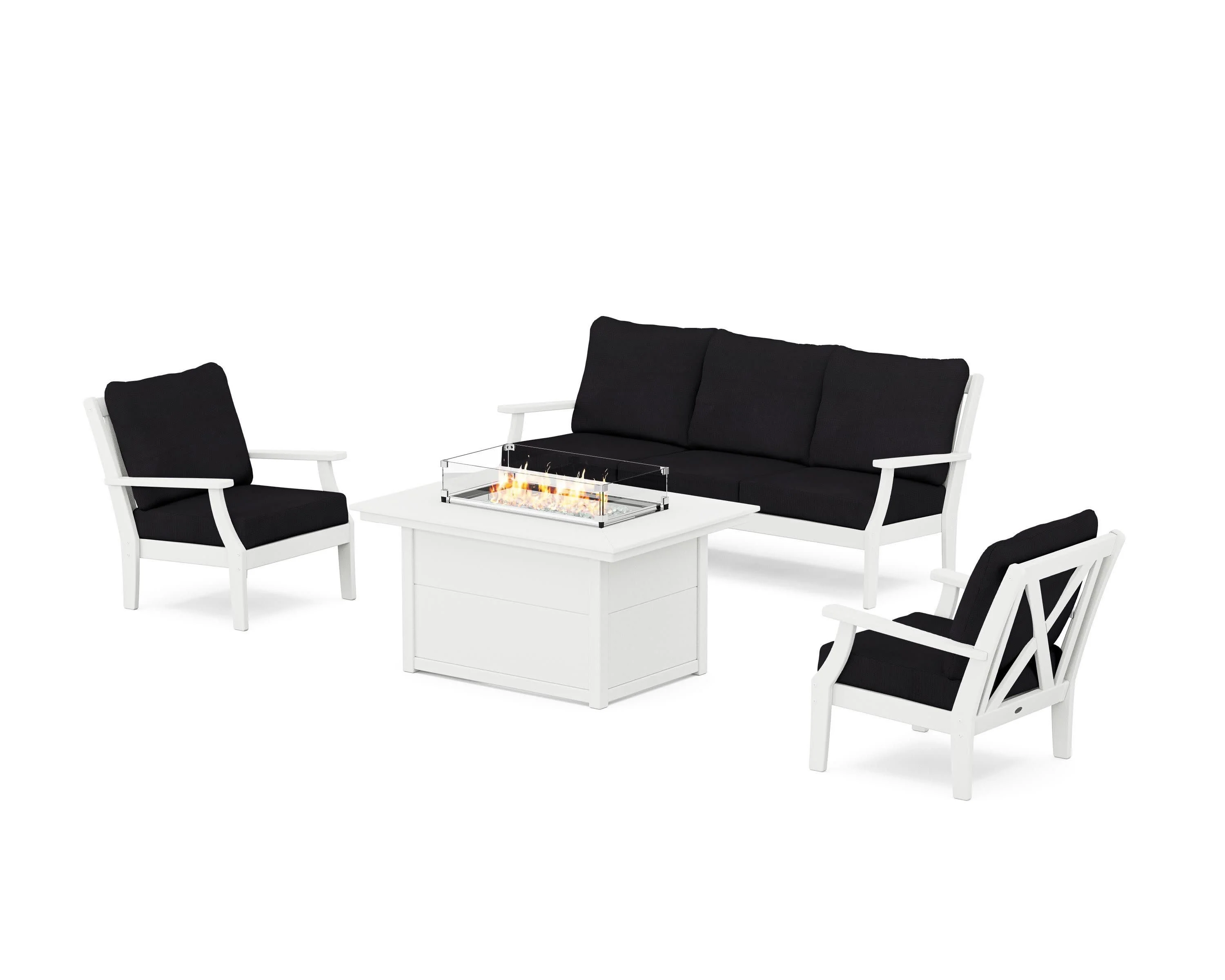 Braxton Deep Seating Fire Pit Table Set - Image 169