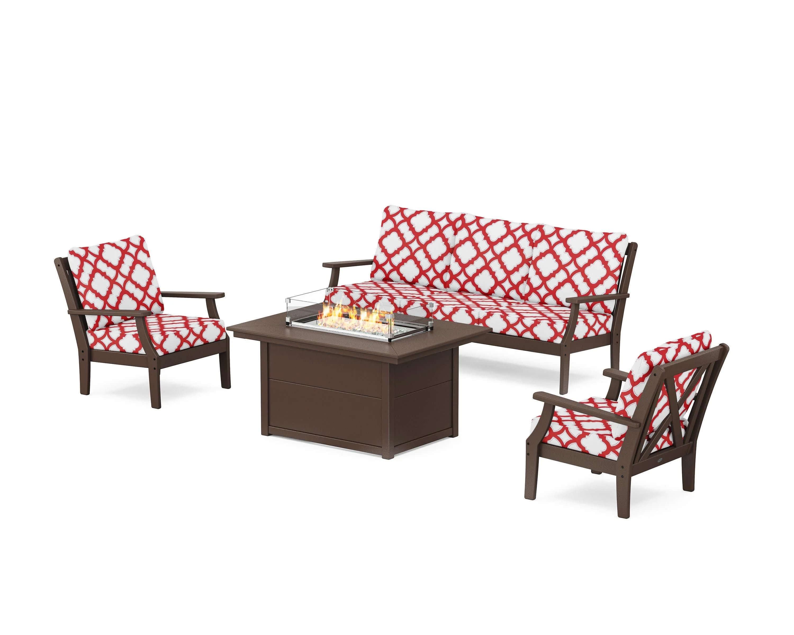 Braxton Deep Seating Fire Pit Table Set - Image 170