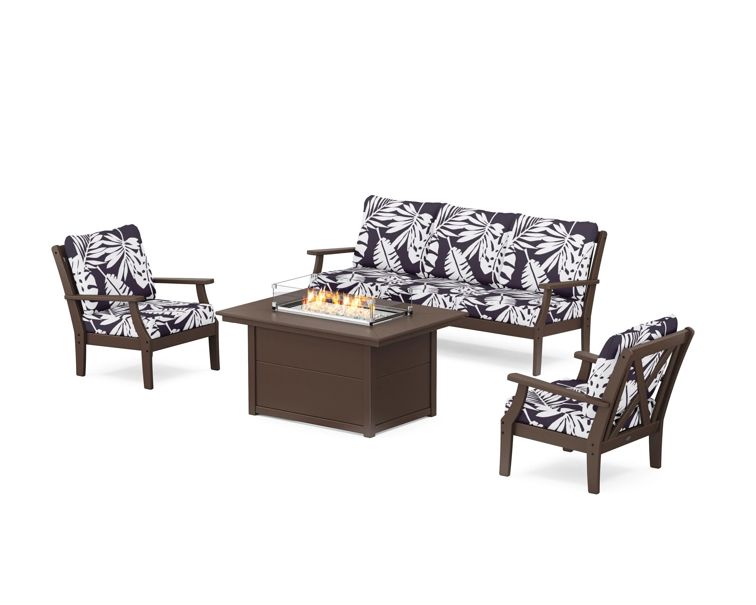 Braxton Deep Seating Fire Pit Table Set - Image 178