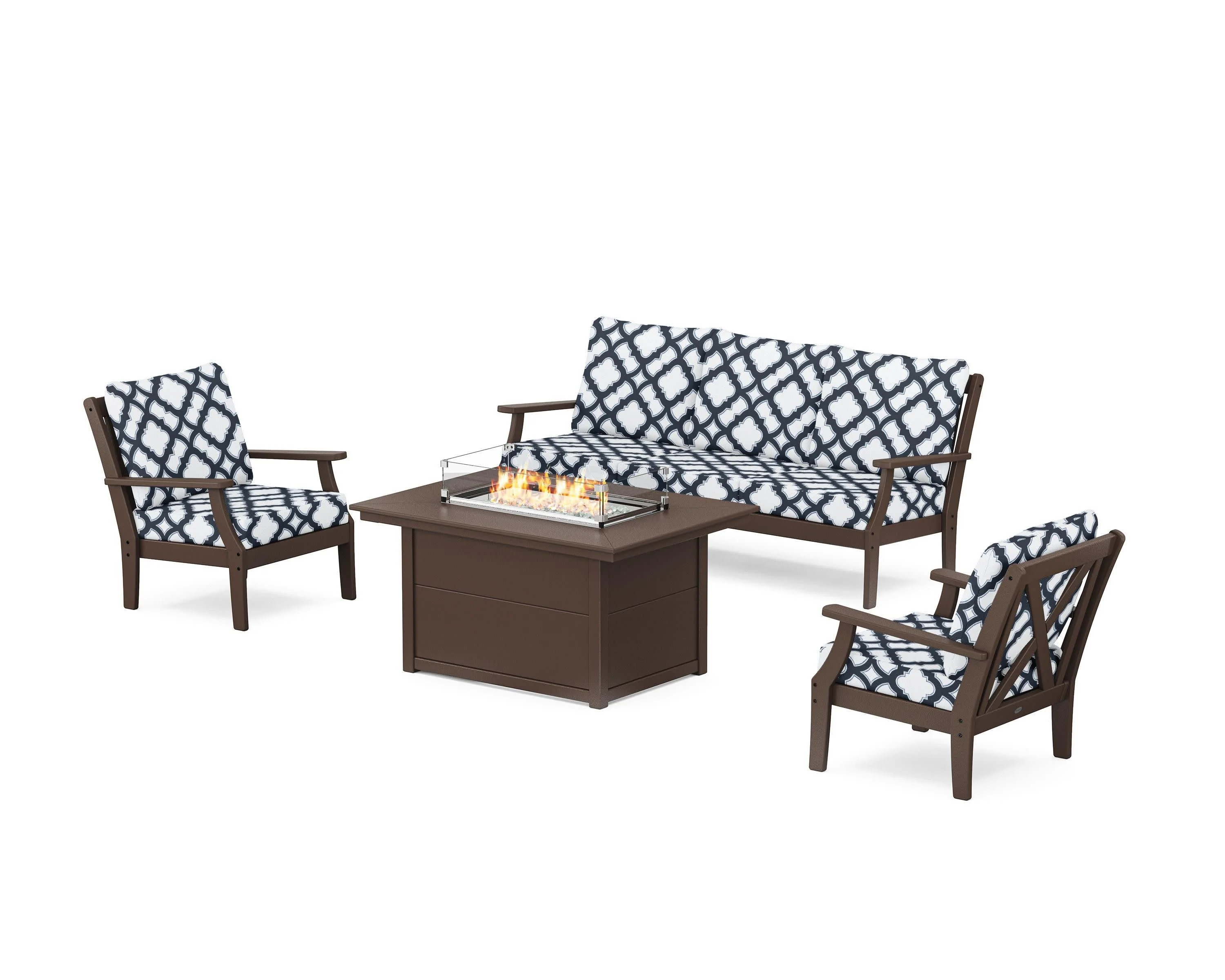 Braxton Deep Seating Fire Pit Table Set - Image 179