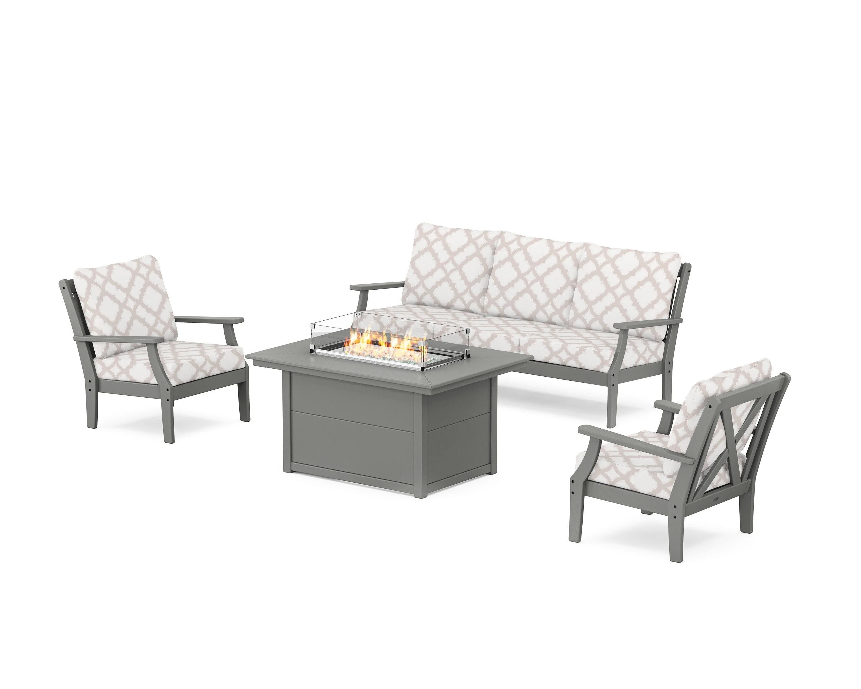 Braxton Deep Seating Fire Pit Table Set - Image 18