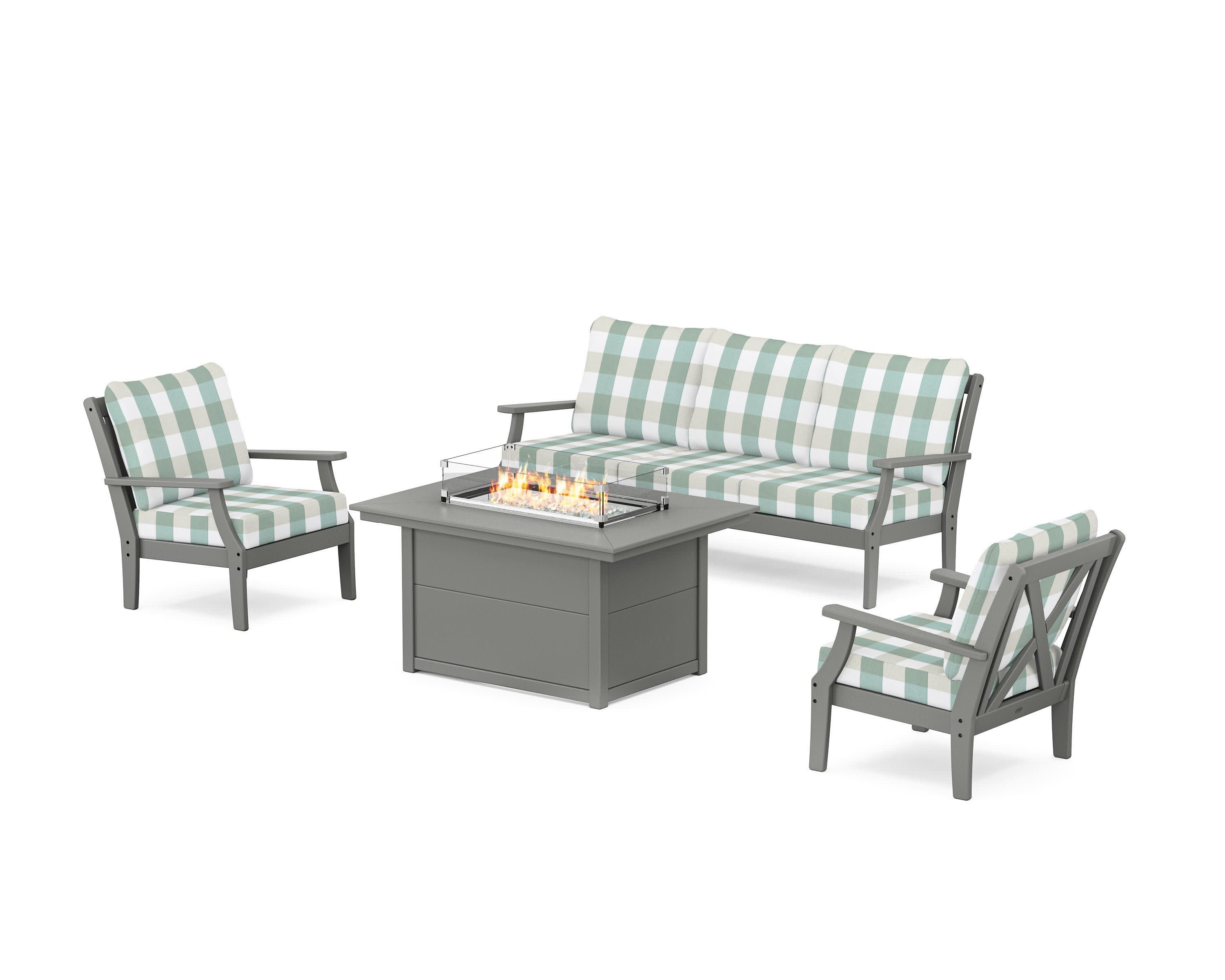 Braxton Deep Seating Fire Pit Table Set - Image 184