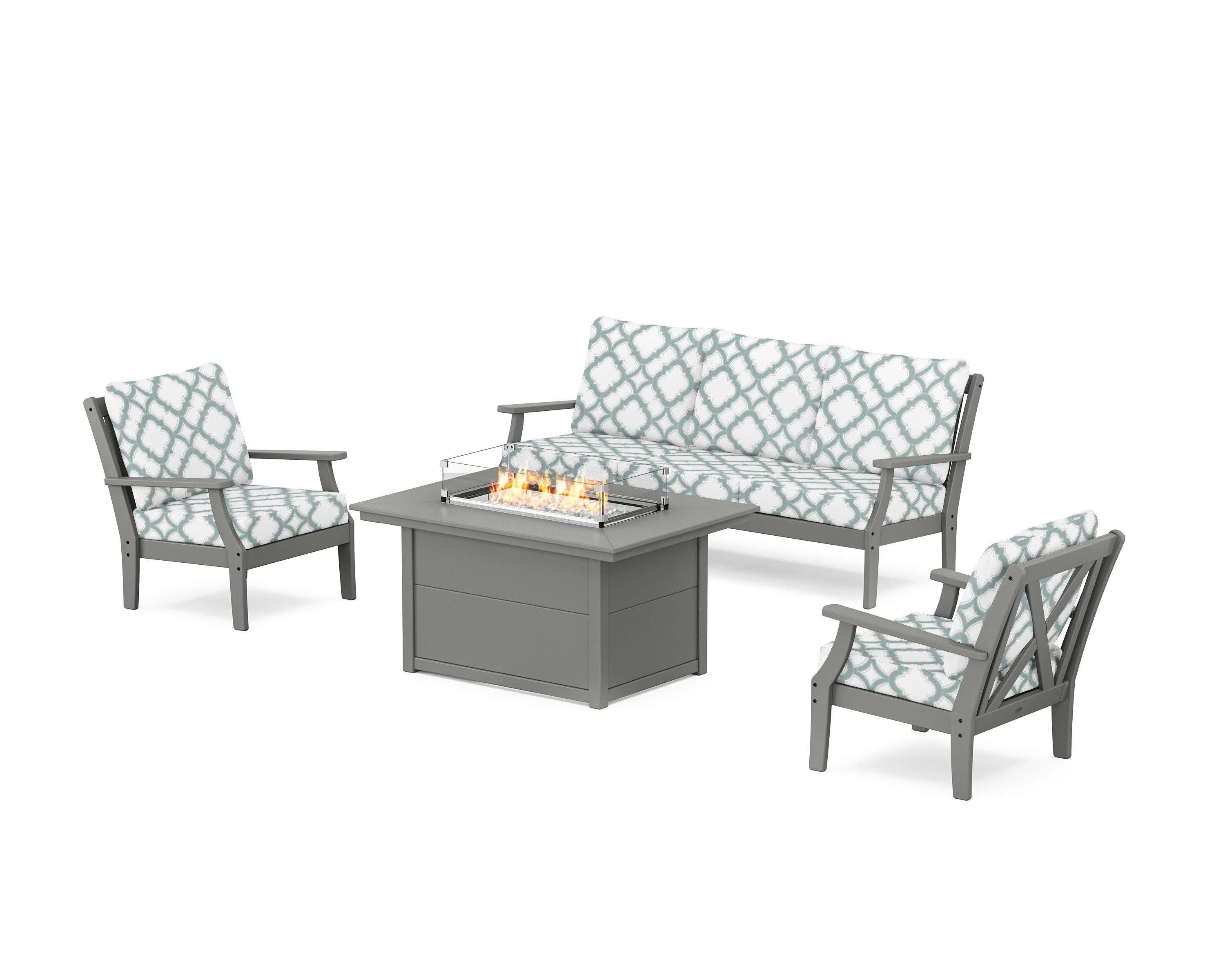 Braxton Deep Seating Fire Pit Table Set - Image 187