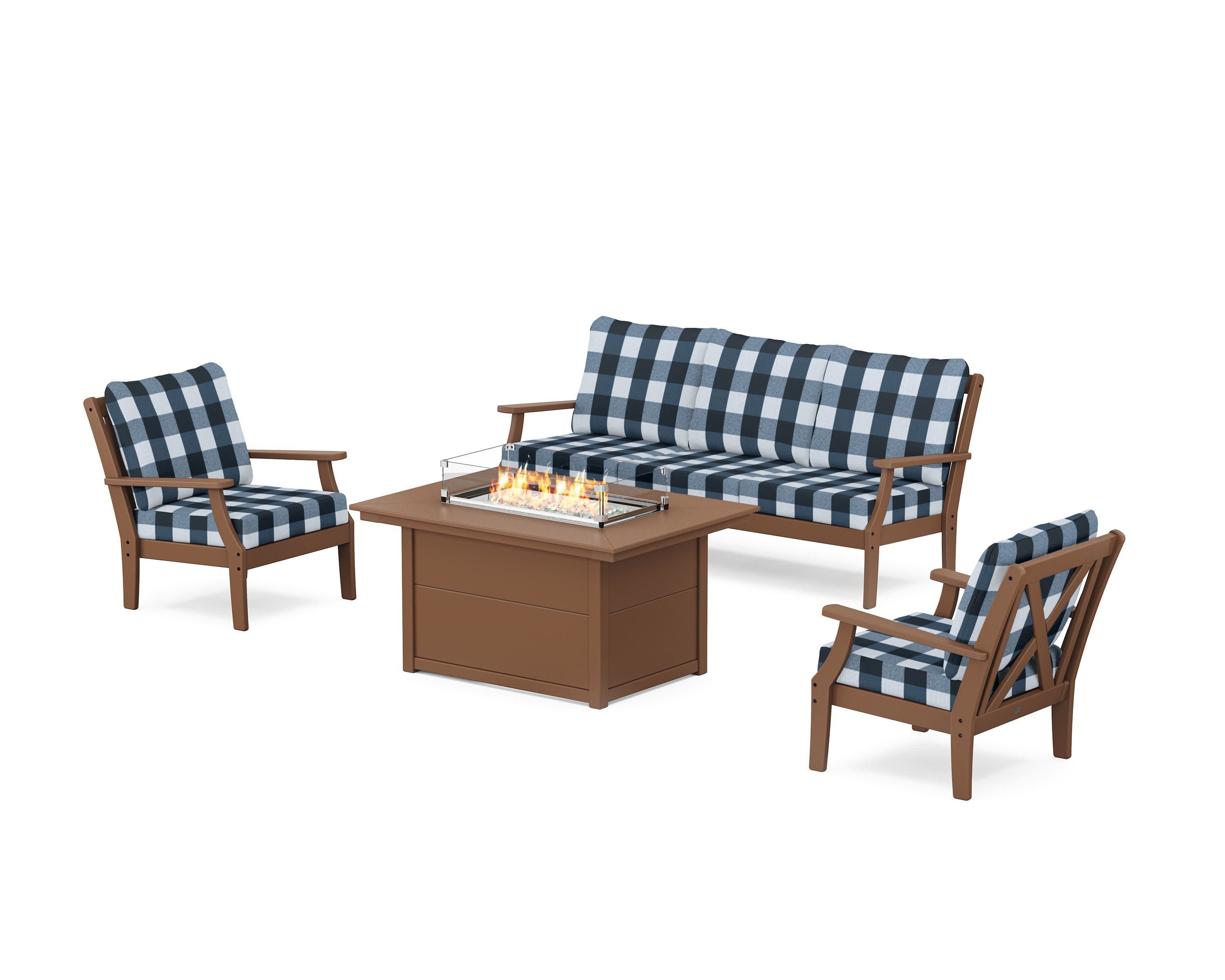Braxton Deep Seating Fire Pit Table Set - Image 189