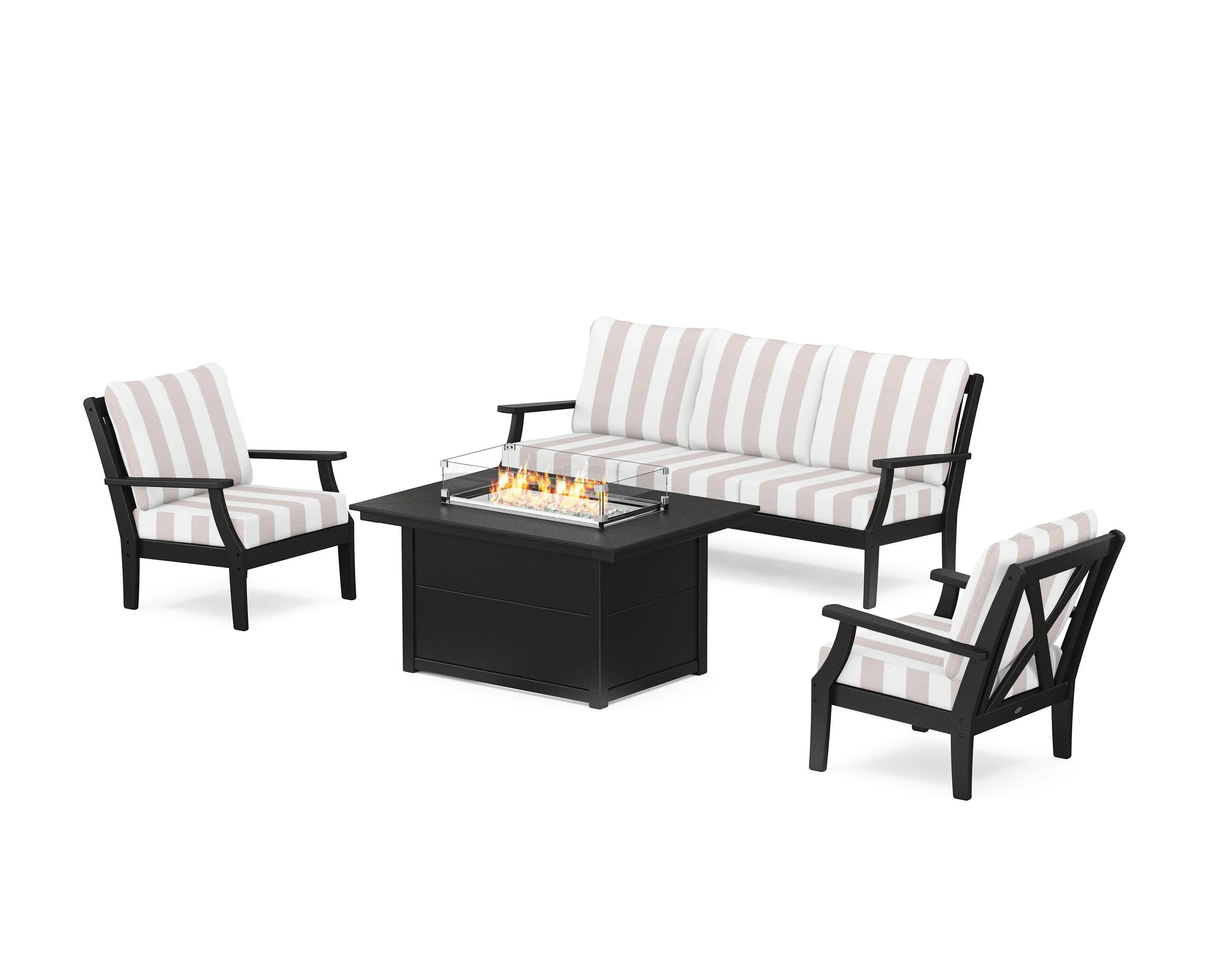 Braxton Deep Seating Fire Pit Table Set - Image 191
