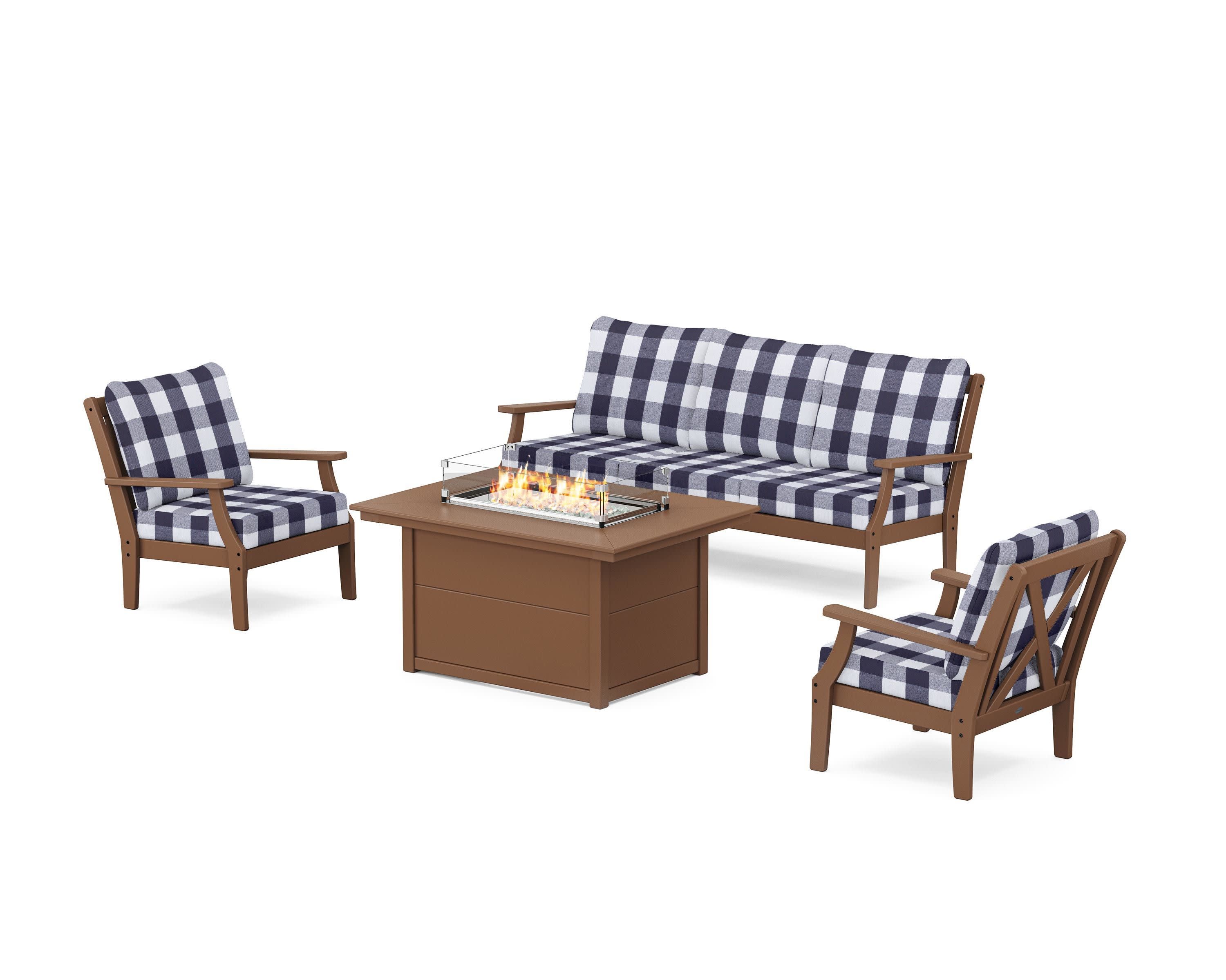 Braxton Deep Seating Fire Pit Table Set - Image 198
