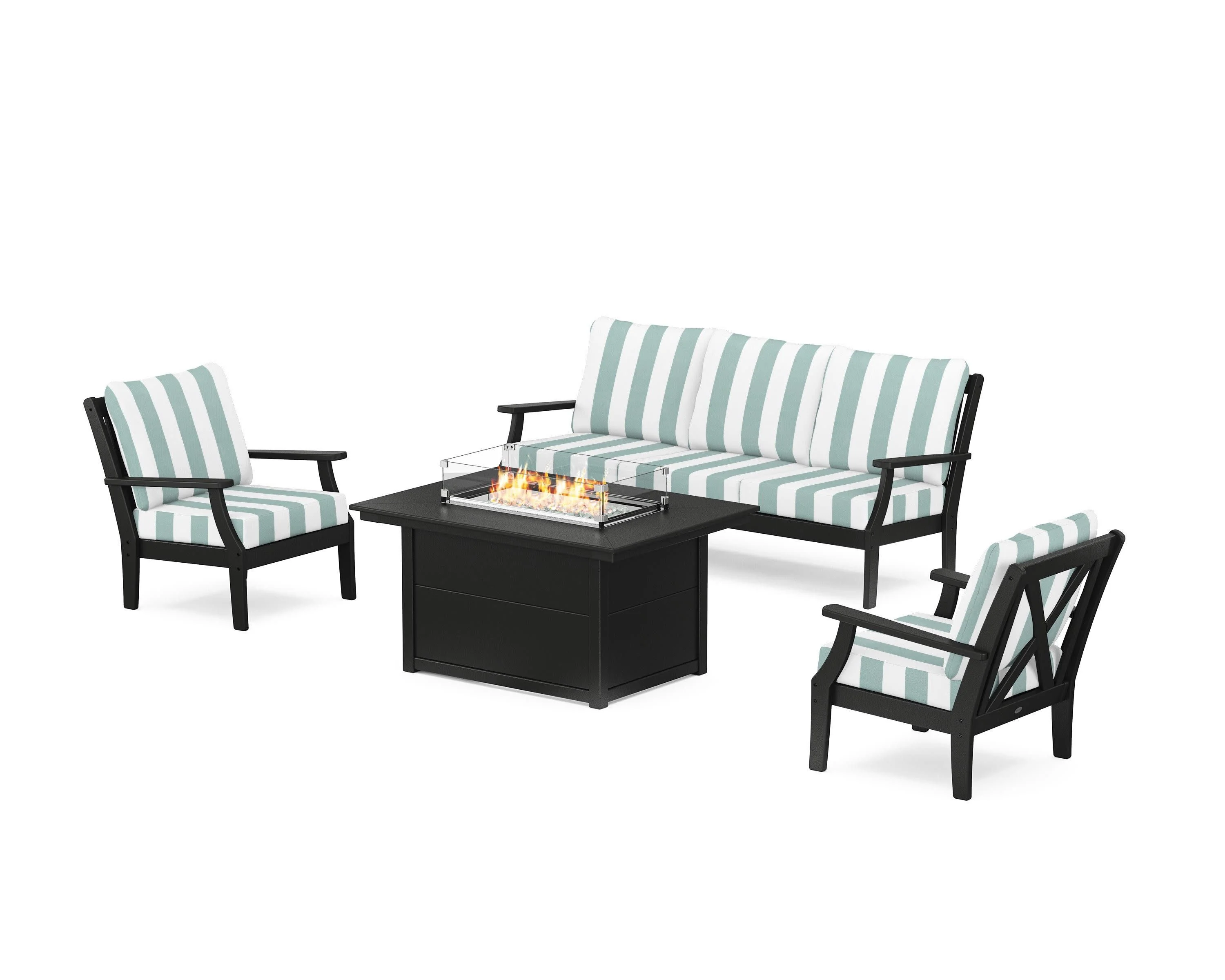 Braxton Deep Seating Fire Pit Table Set - Image 200
