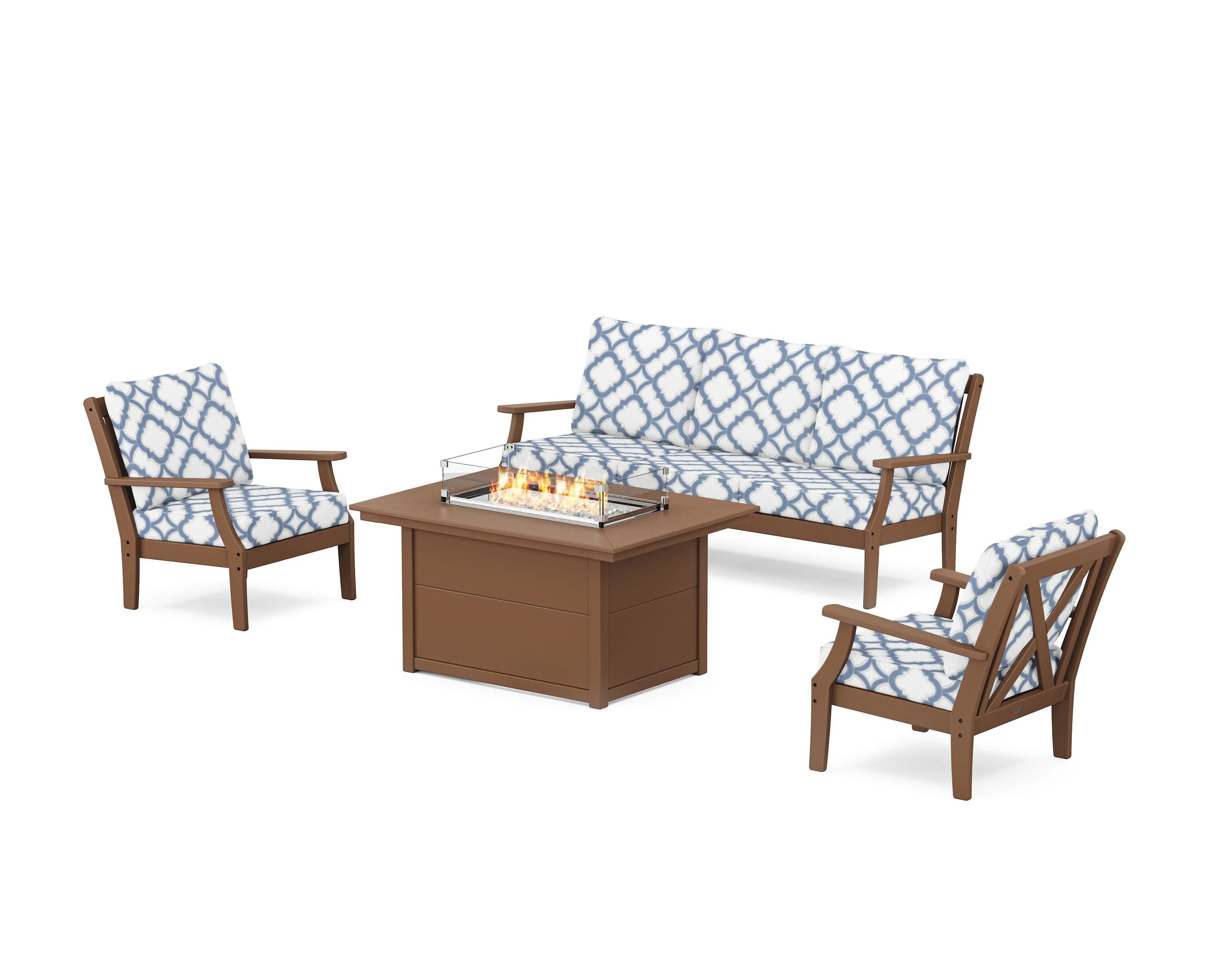 Braxton Deep Seating Fire Pit Table Set - Image 202