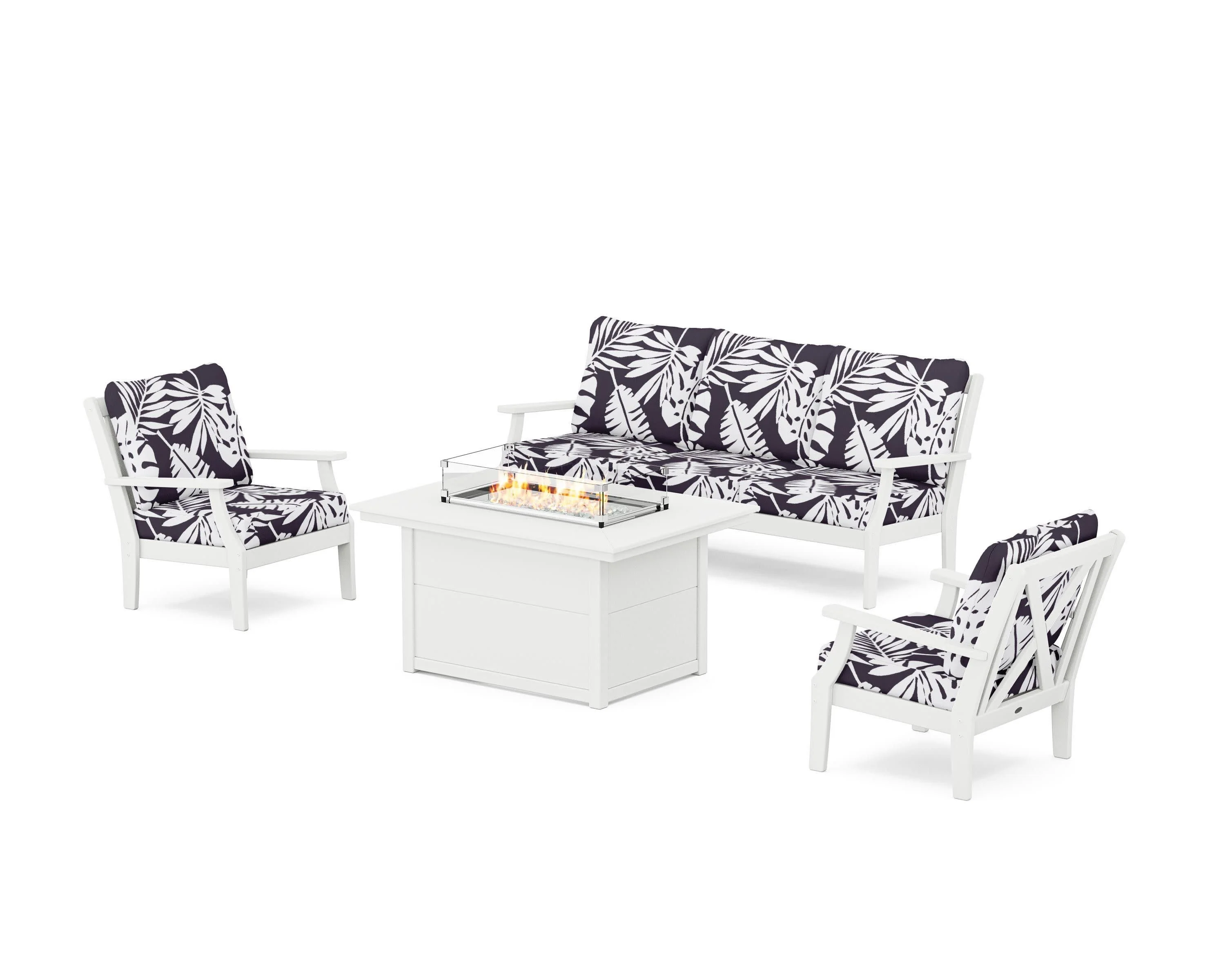 Braxton Deep Seating Fire Pit Table Set - Image 32