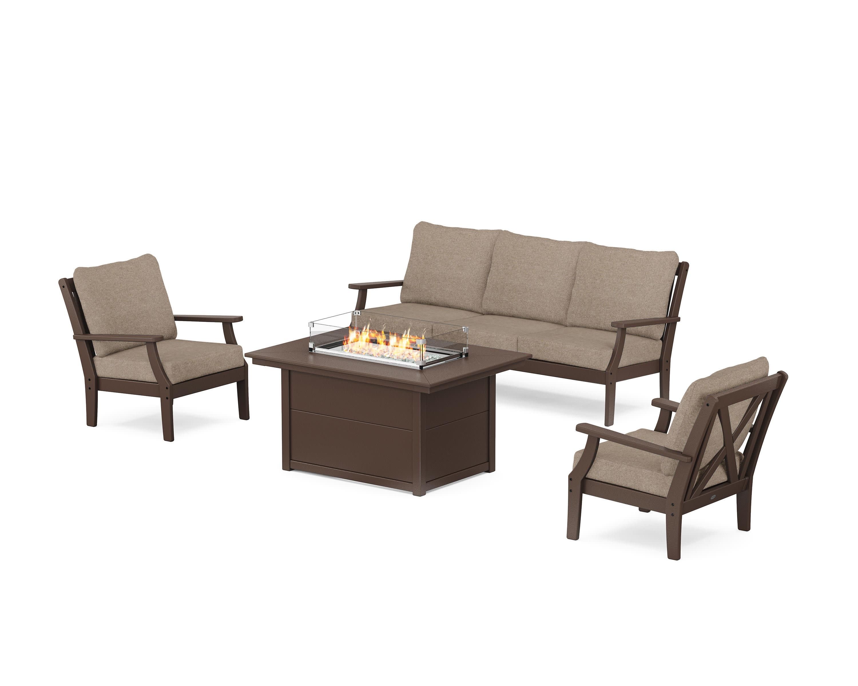 Braxton Deep Seating Fire Pit Table Set - Image 42