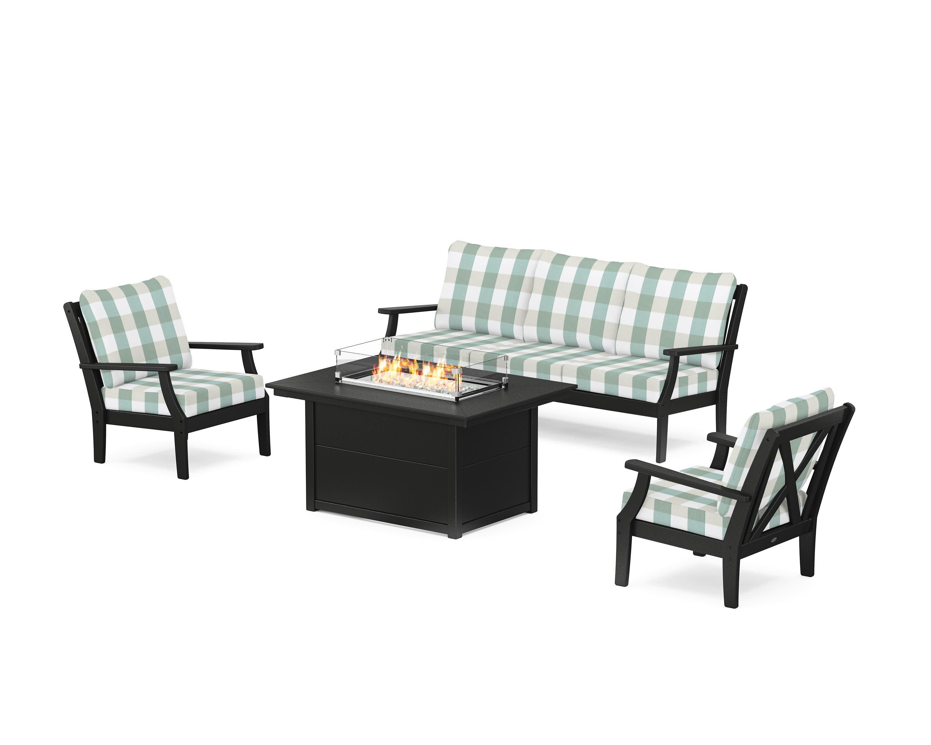 Braxton Deep Seating Fire Pit Table Set - Image 69