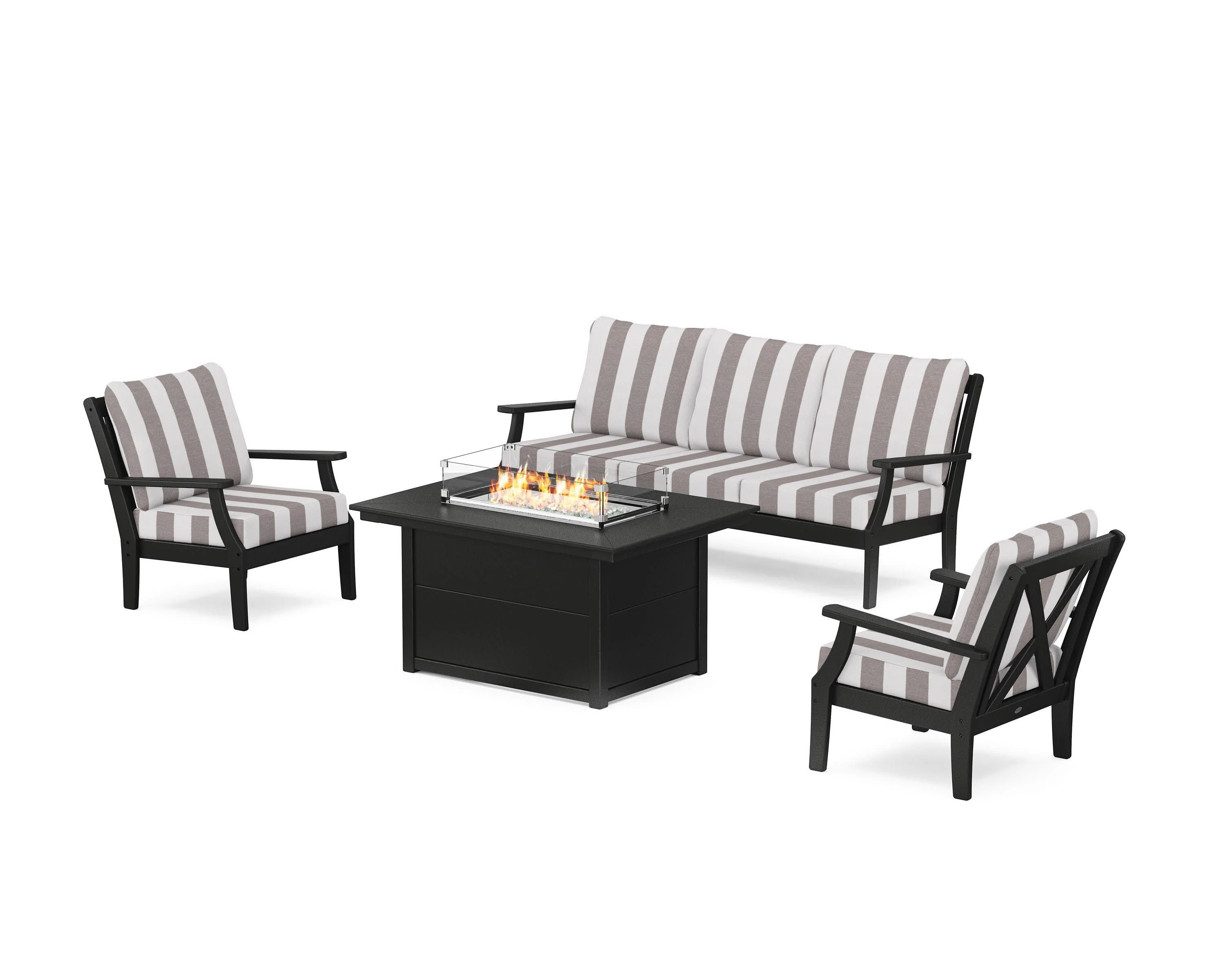 Braxton Deep Seating Fire Pit Table Set - Image 76