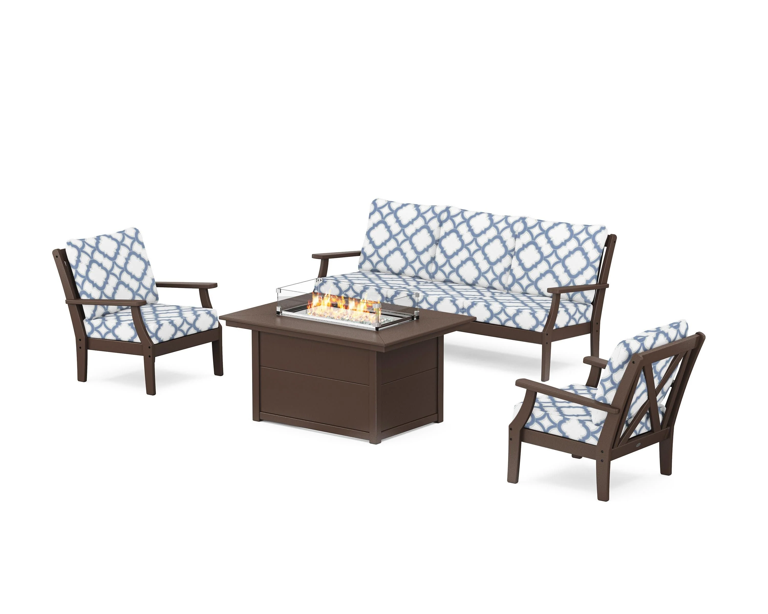 Braxton Deep Seating Fire Pit Table Set - Image 86