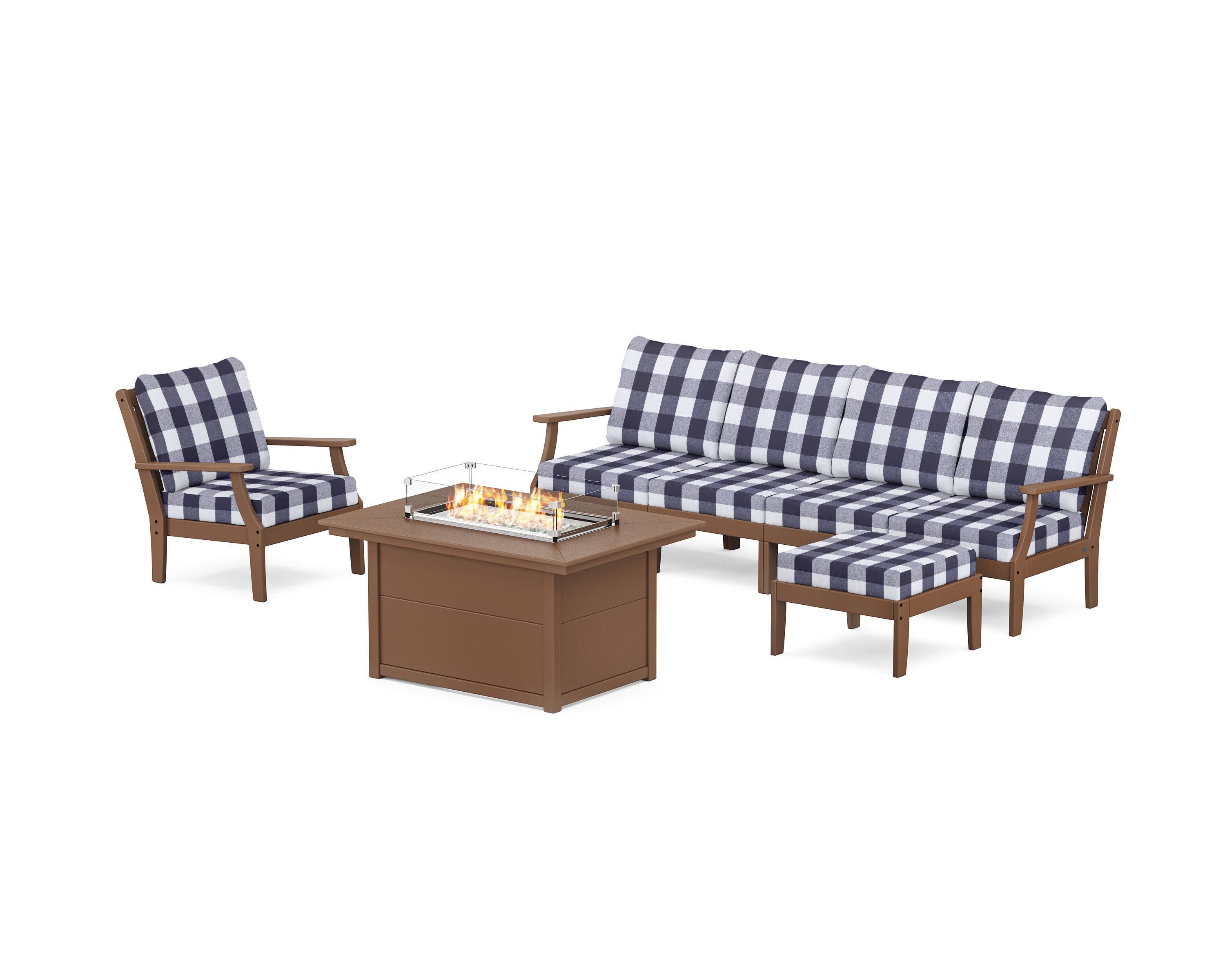 Braxton Sectional Lounge and Fire Pit Set - Image 115