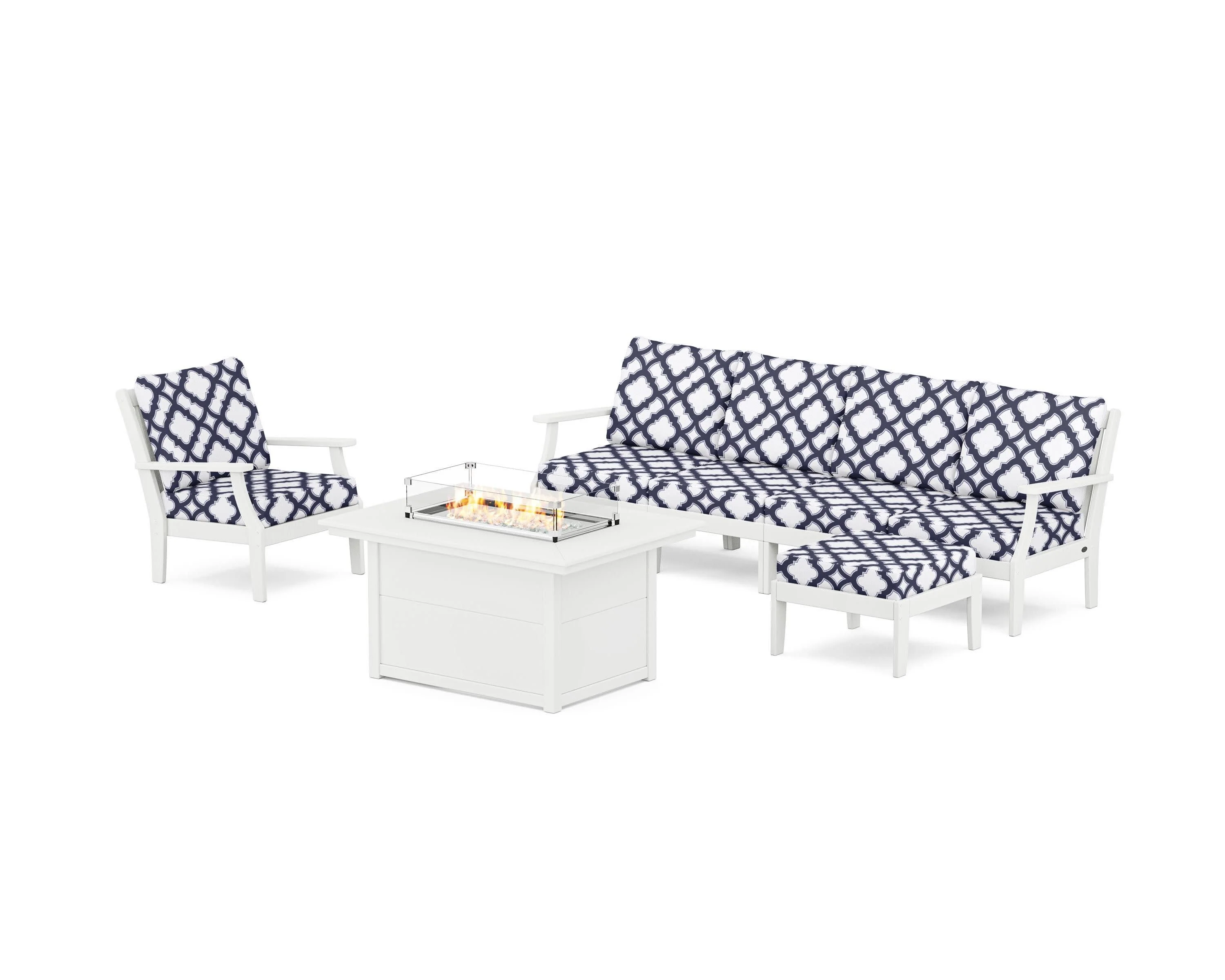 Braxton Sectional Lounge and Fire Pit Set - Image 116