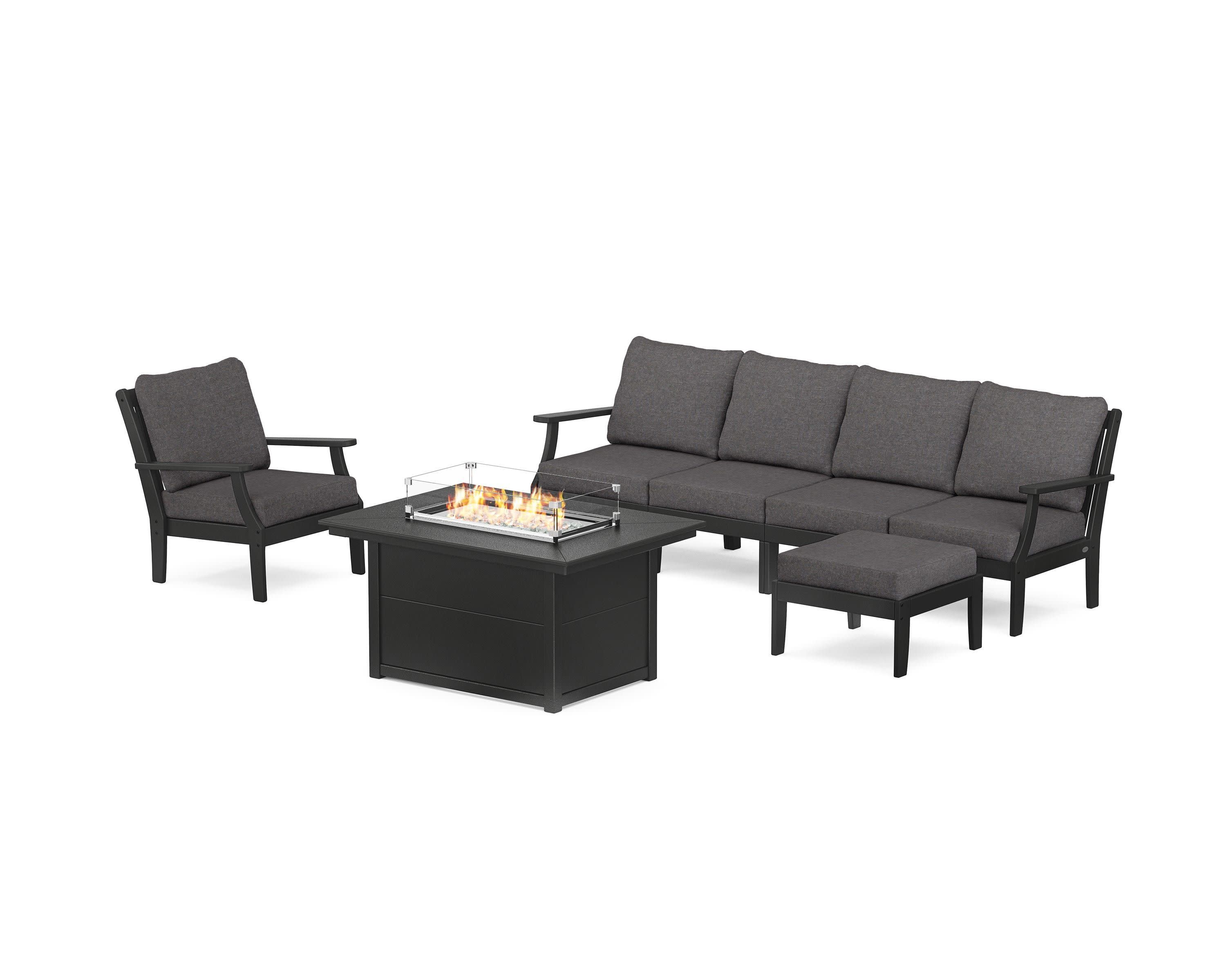 Braxton Sectional Lounge and Fire Pit Set - Image 120