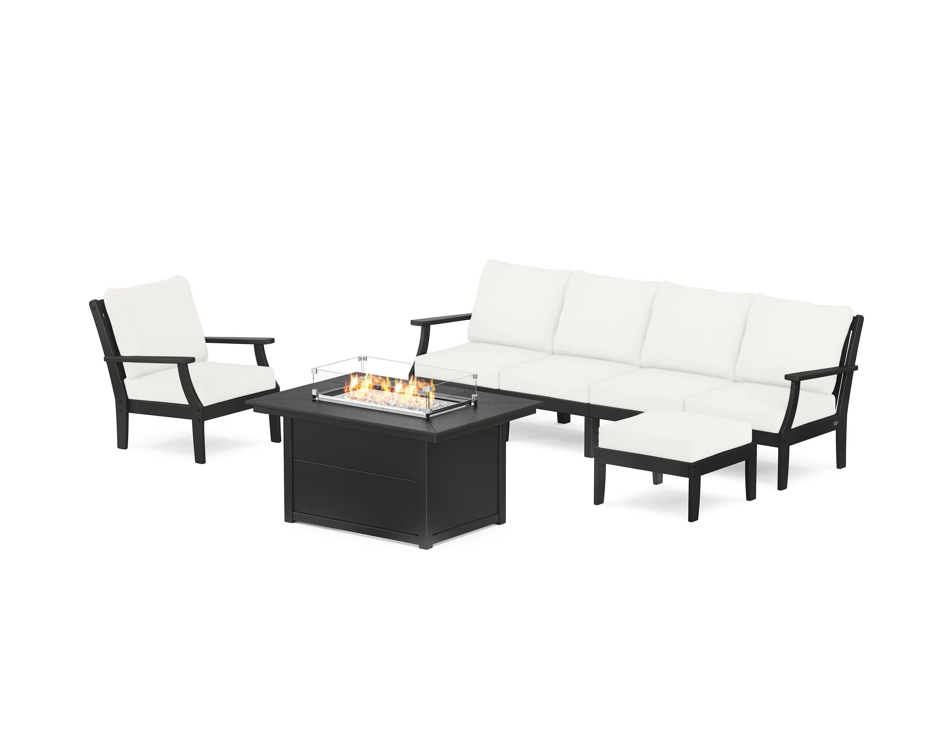 Braxton Sectional Lounge and Fire Pit Set - Image 142