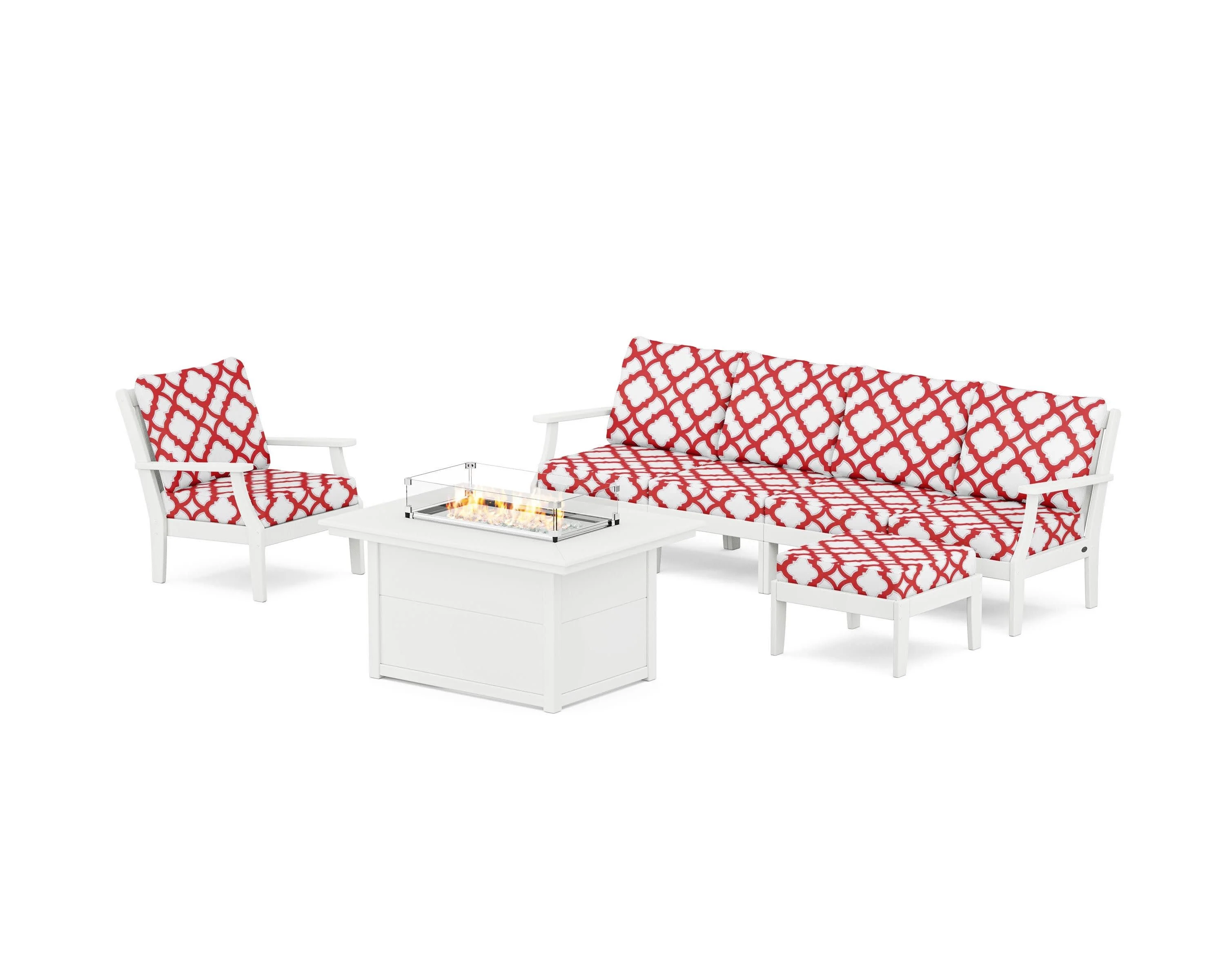 Braxton Sectional Lounge and Fire Pit Set - Image 145
