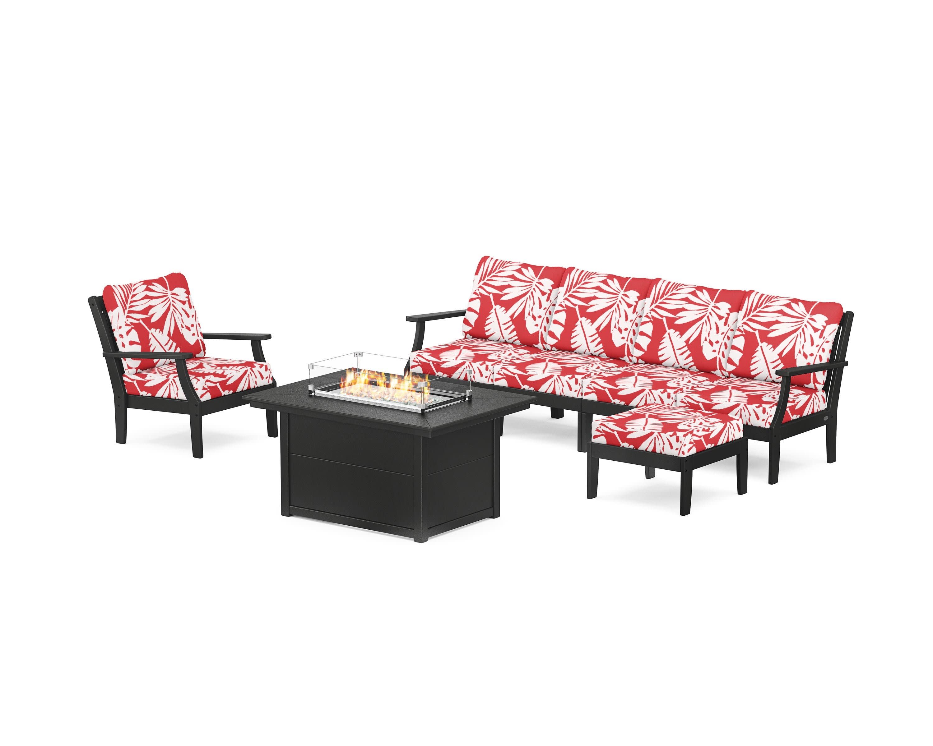 Braxton Sectional Lounge and Fire Pit Set - Image 152