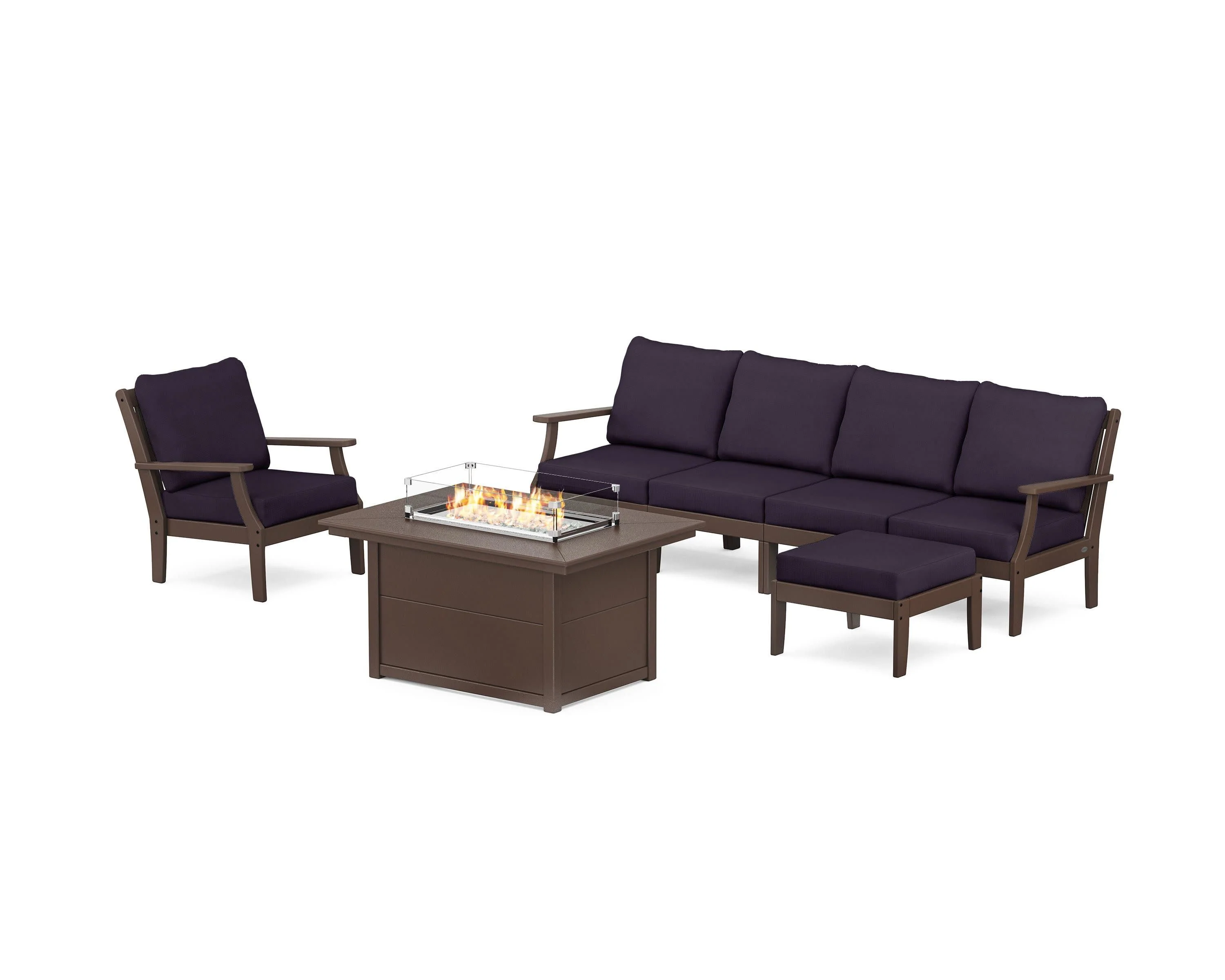 Braxton Sectional Lounge and Fire Pit Set - Image 175