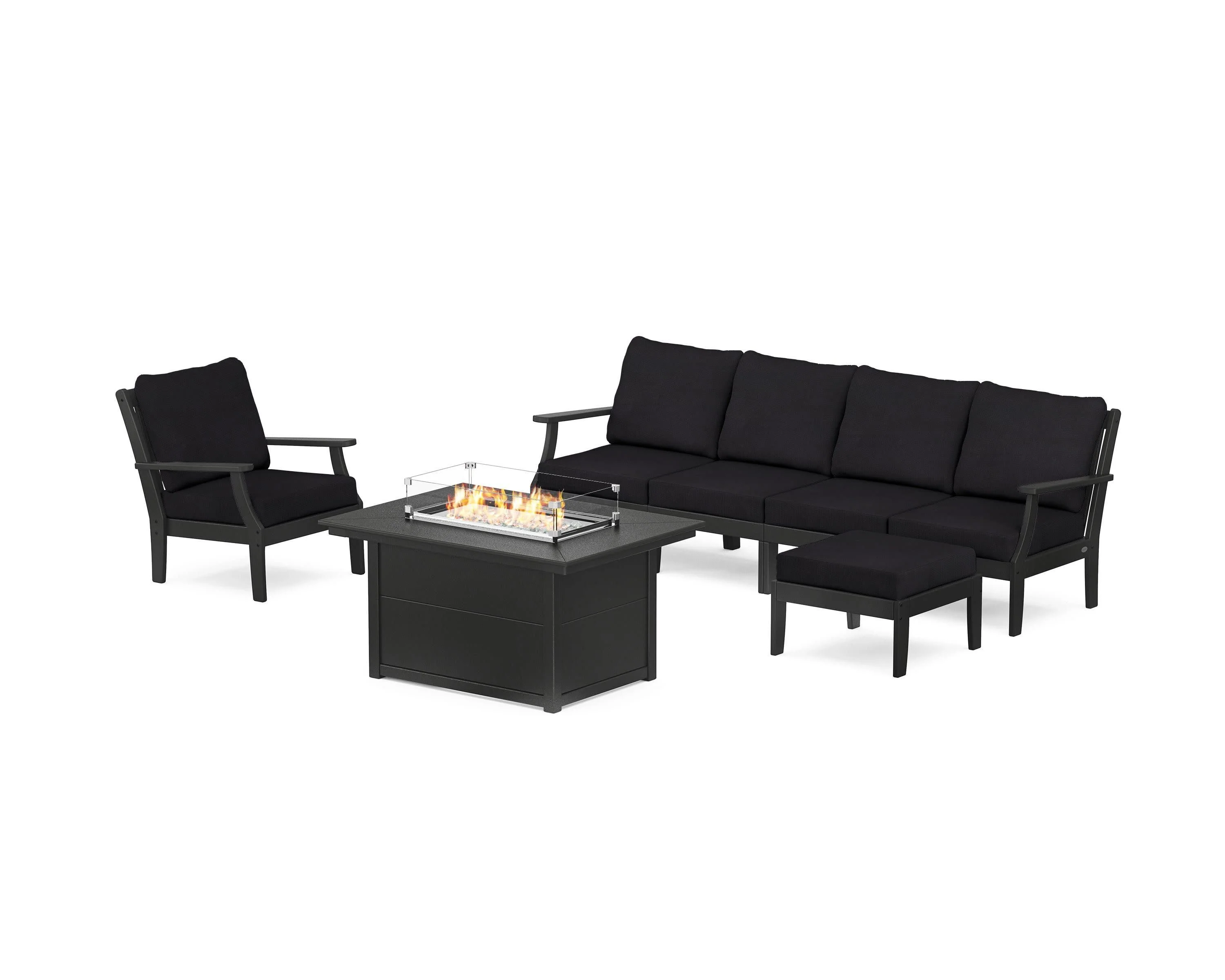 Braxton Sectional Lounge and Fire Pit Set - Image 180