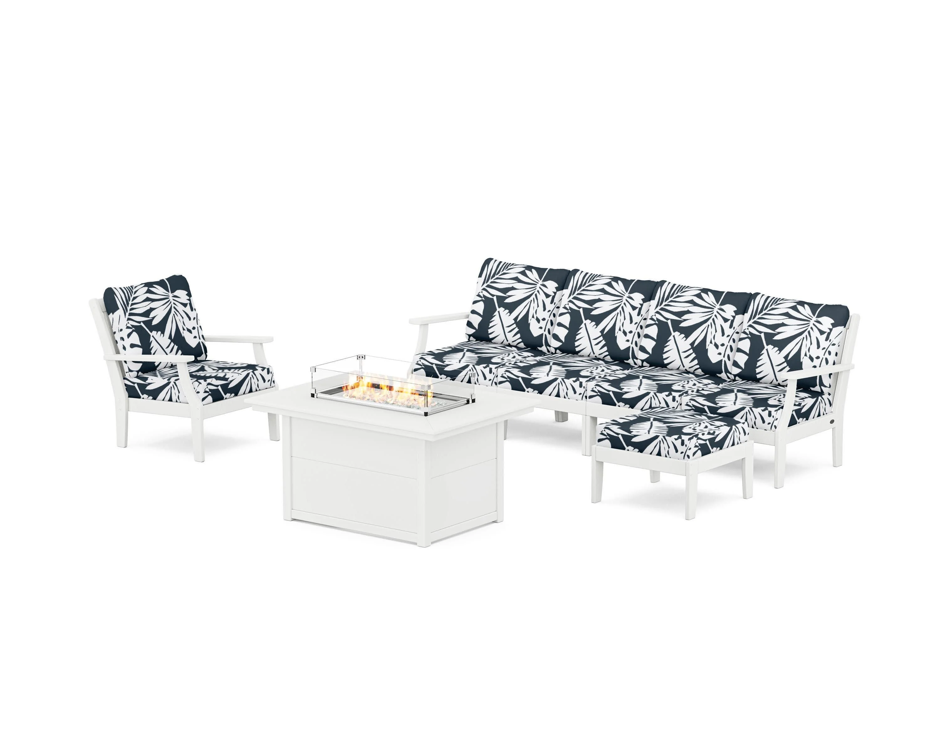 Braxton Sectional Lounge and Fire Pit Set - Image 19