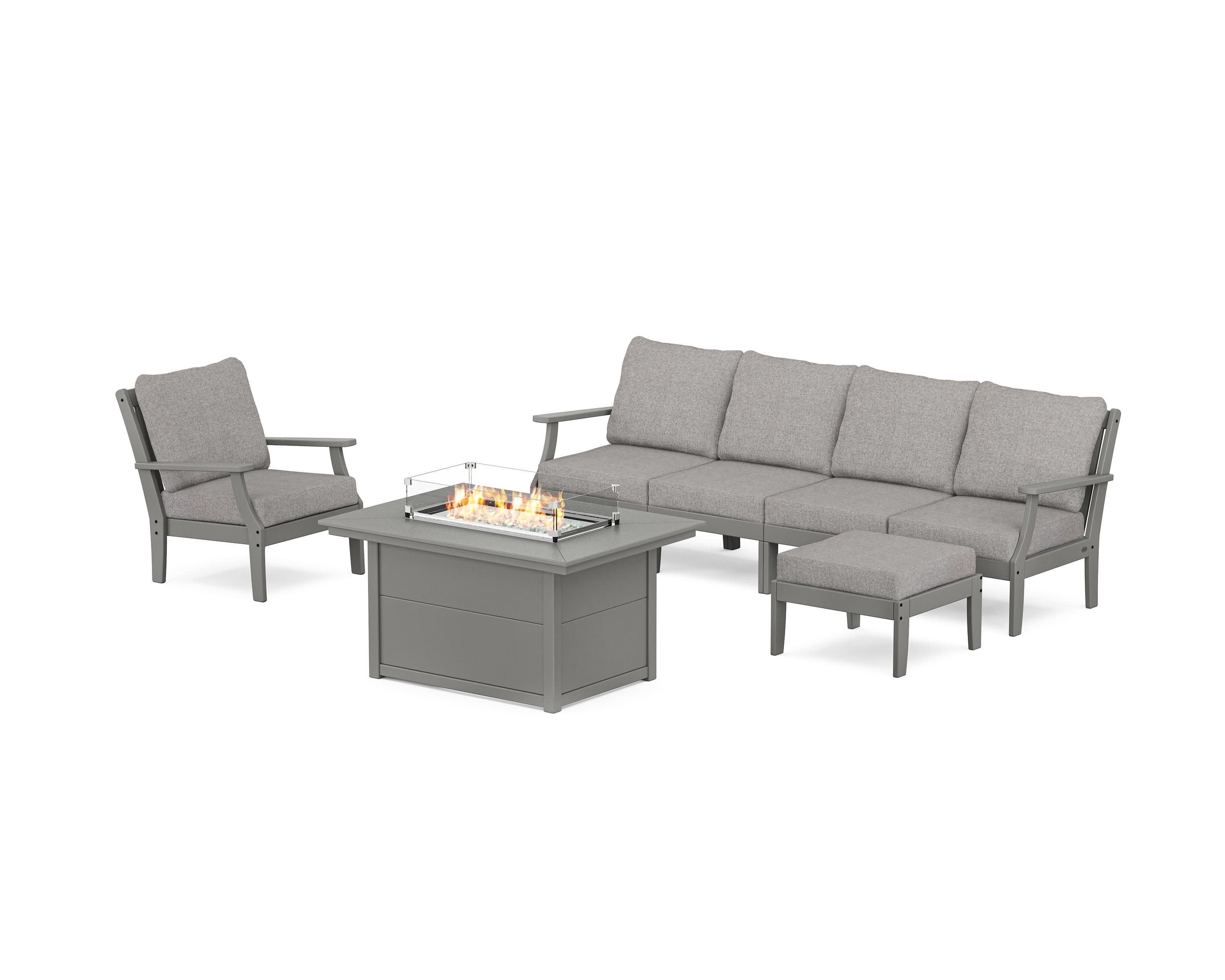 Braxton Sectional Lounge and Fire Pit Set - Image 21