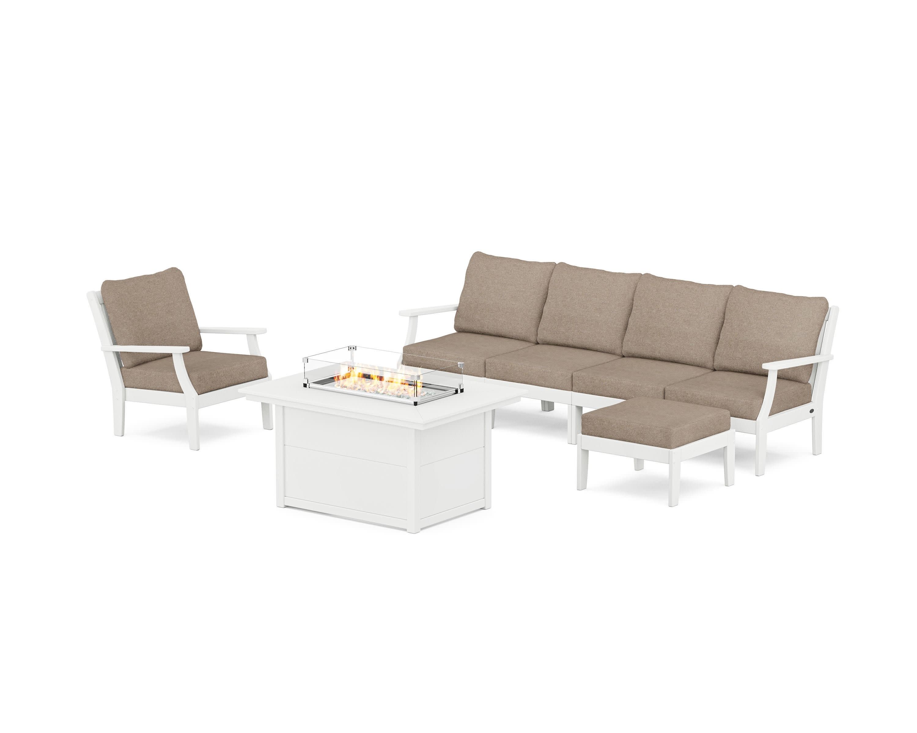 Braxton Sectional Lounge and Fire Pit Set - Image 44
