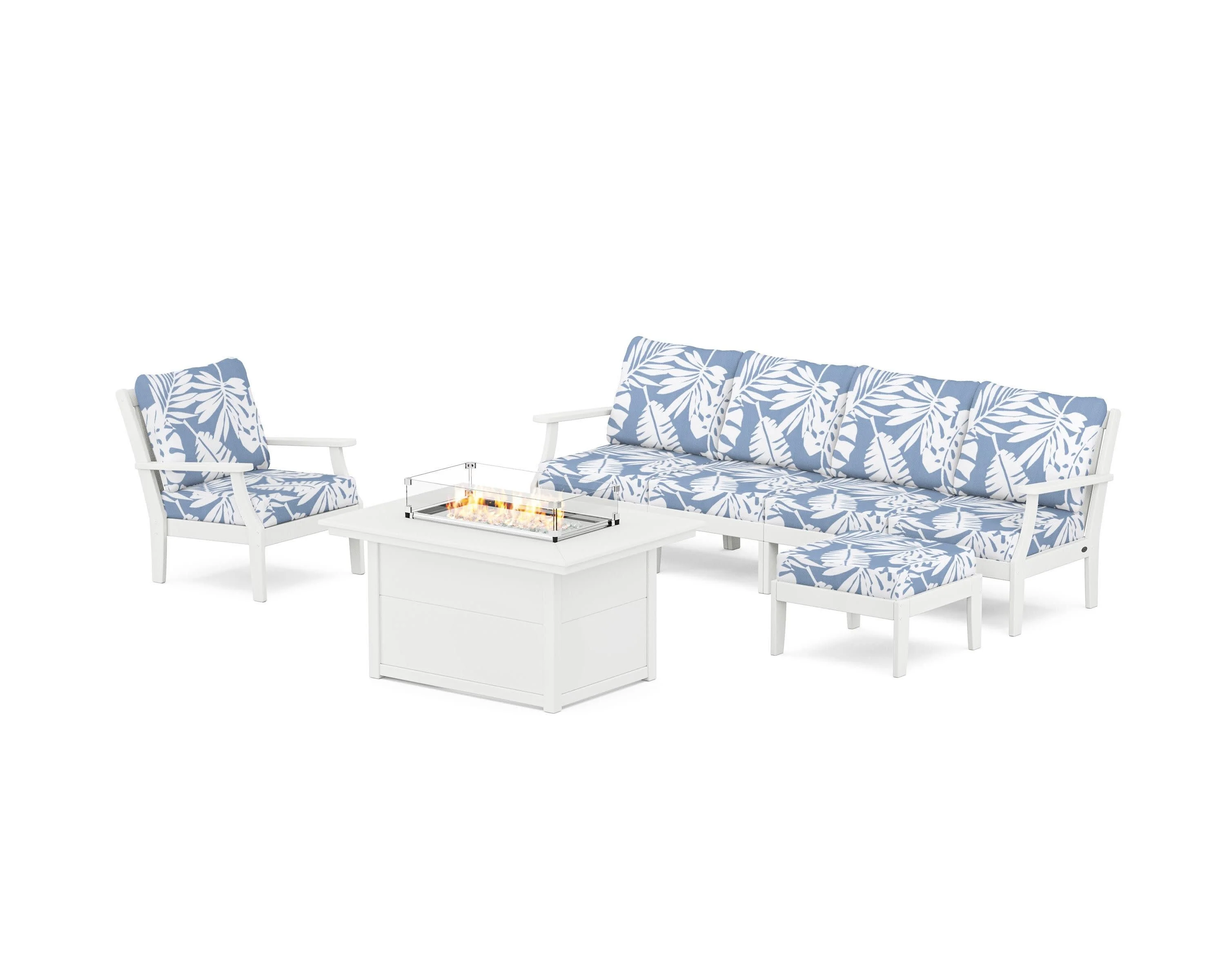 Braxton Sectional Lounge and Fire Pit Set - Image 7