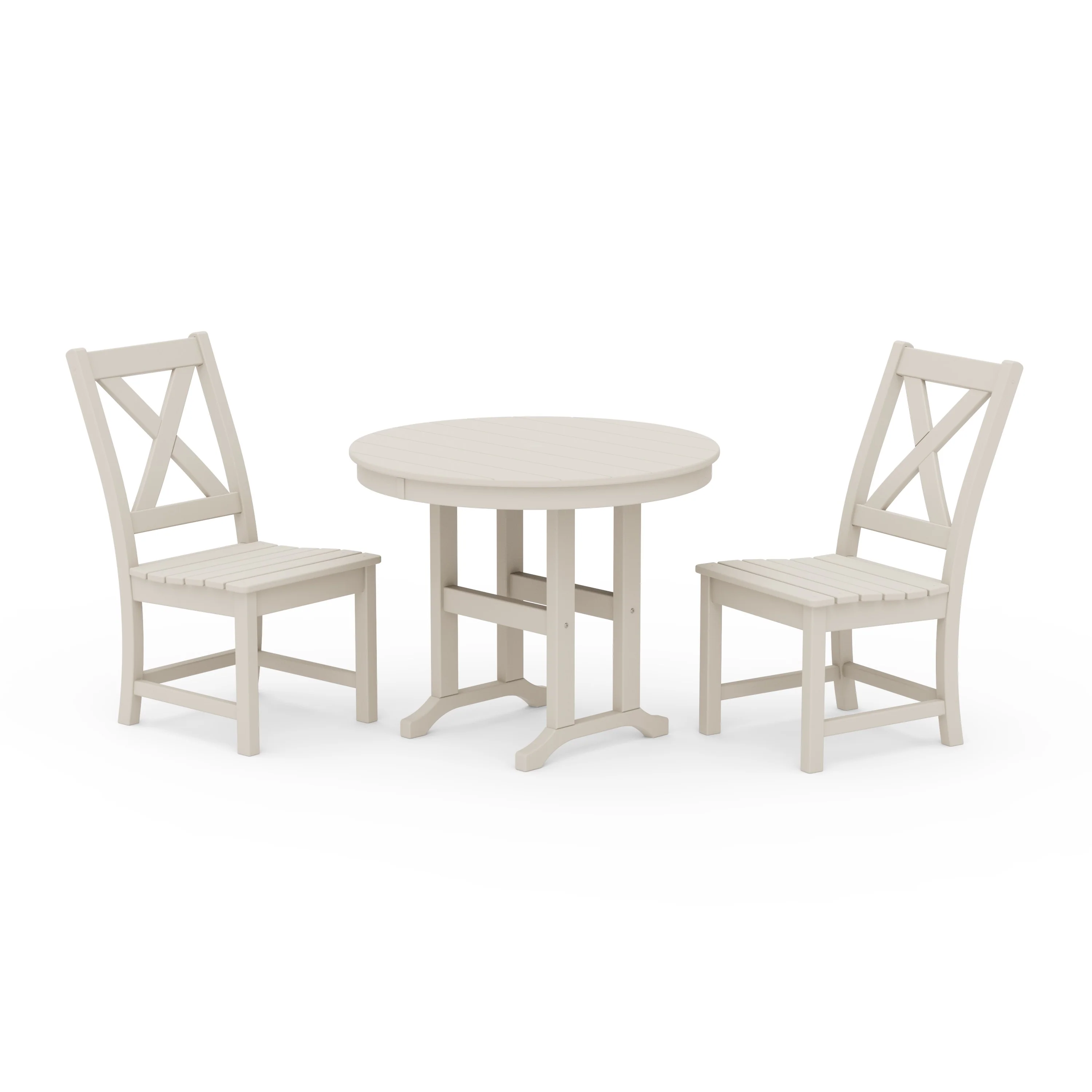 Braxton Side Chair 3-Piece Round Dining Set - Image 6