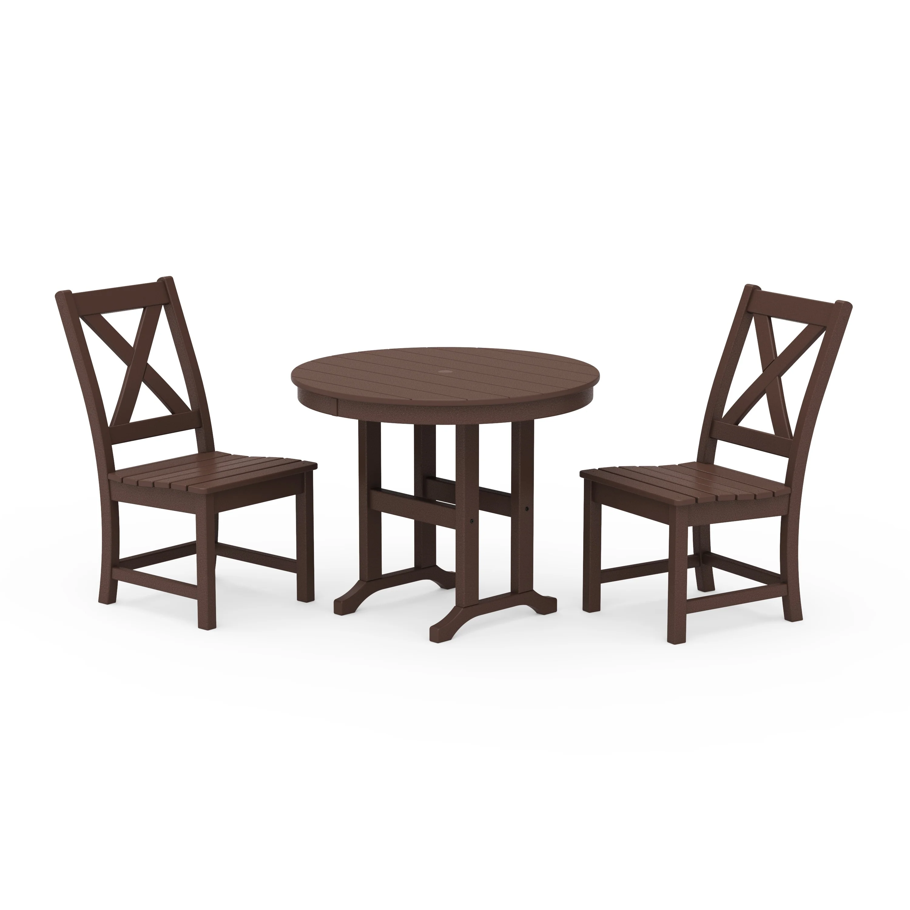 Braxton Side Chair 3-Piece Round Dining Set - Image 9
