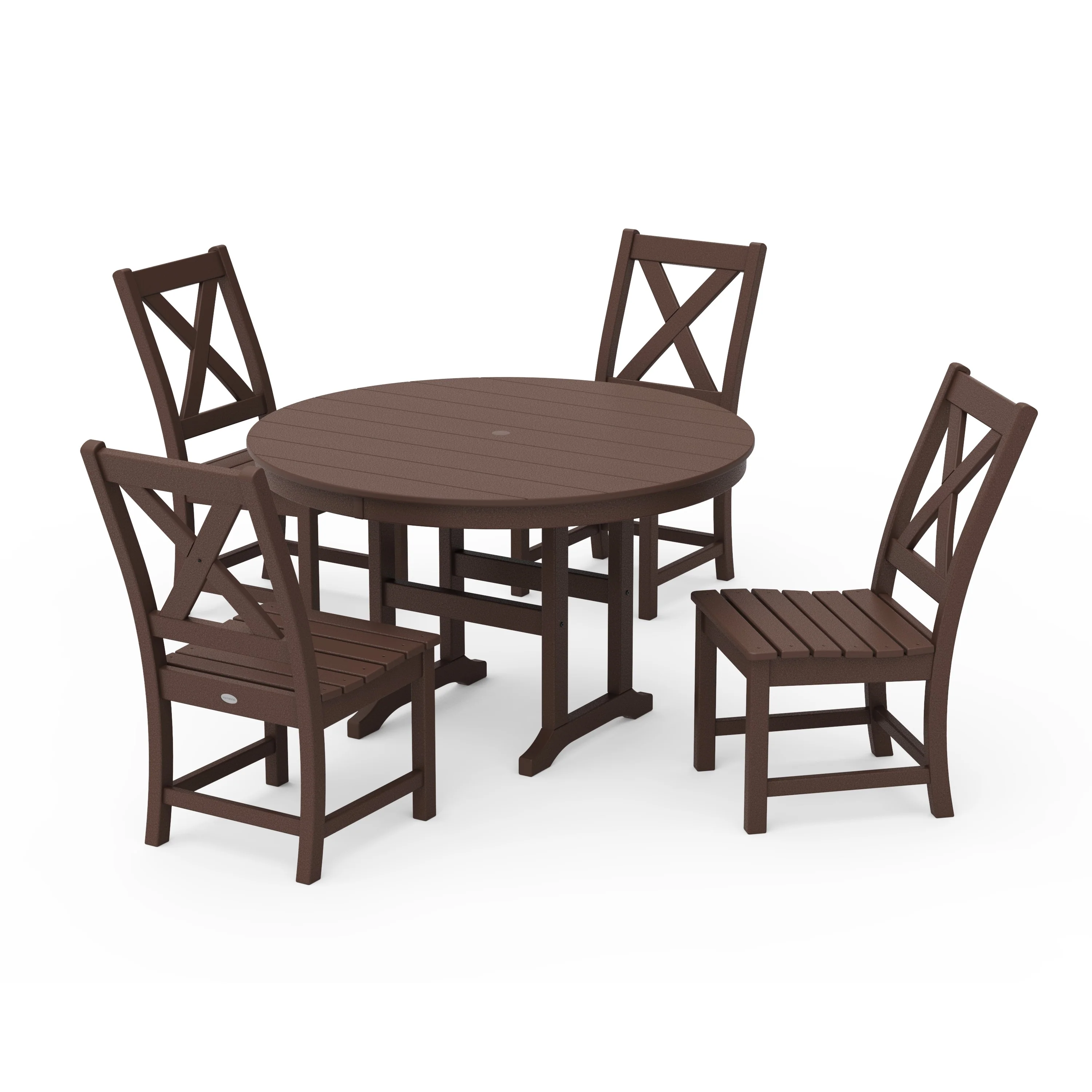 Braxton Side Chair 5-Piece Round Dining Set - Image 12