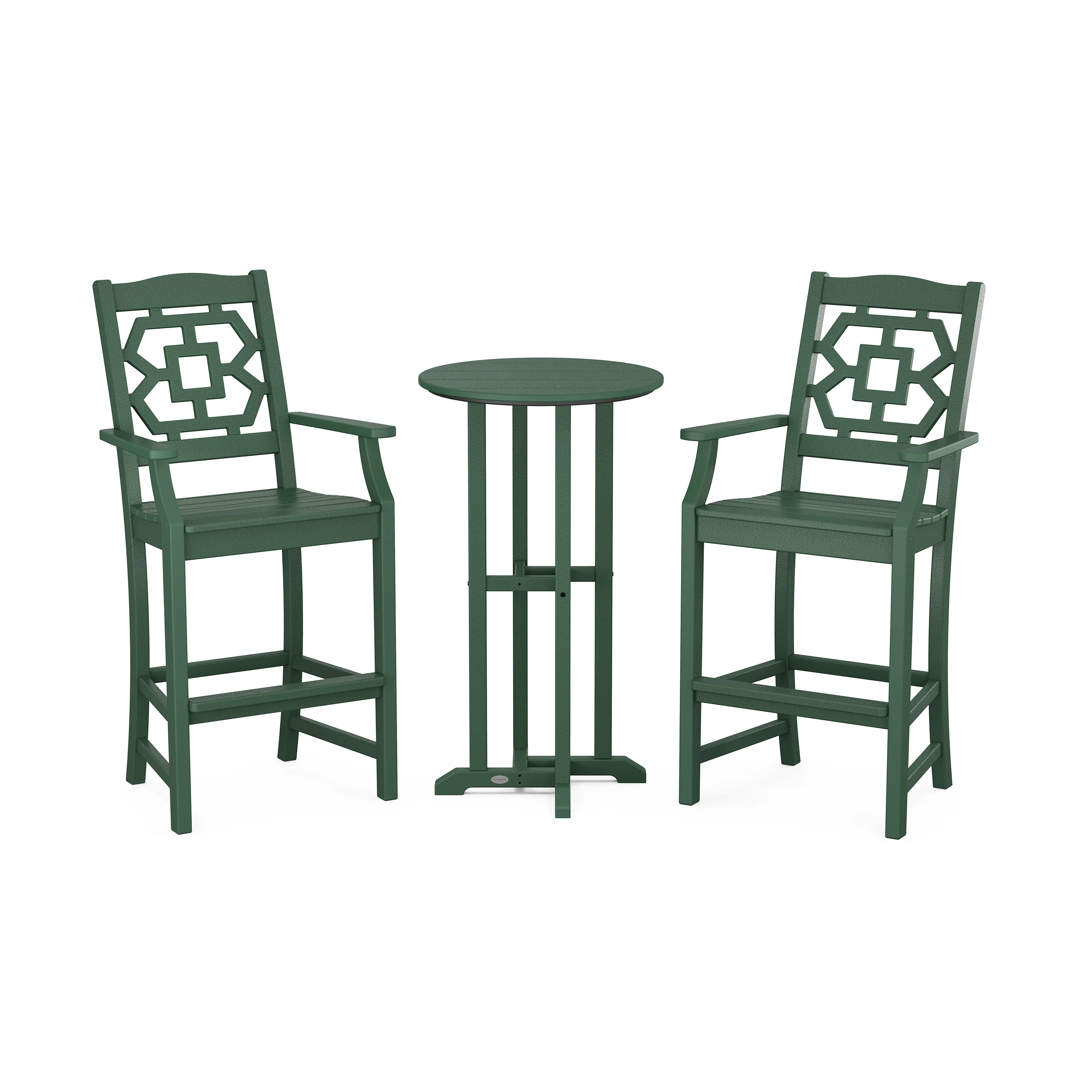 Chinoiserie 3-Piece Farmhouse Bar Set - Image 11