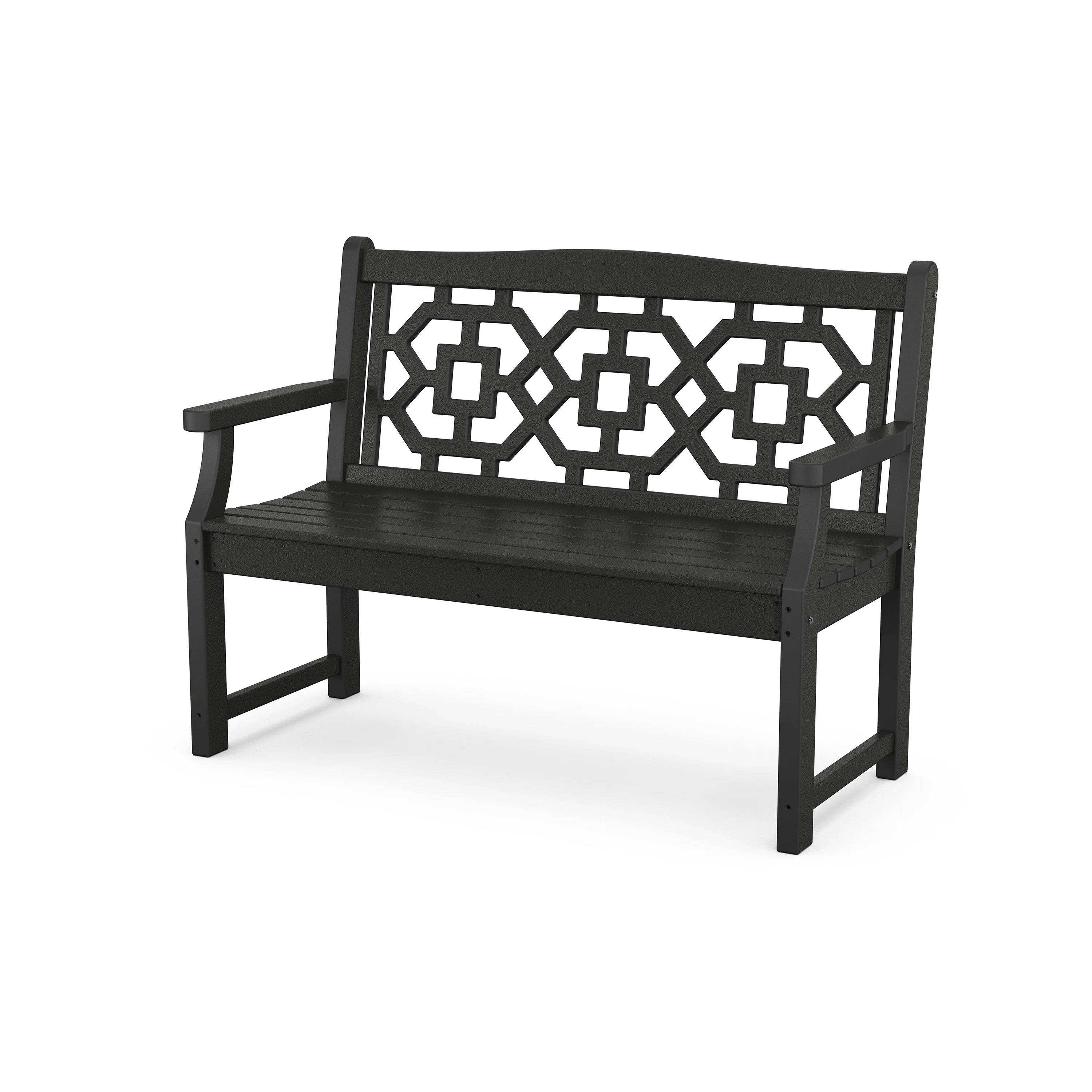 Chinoiserie 48" Garden Bench - Image 14