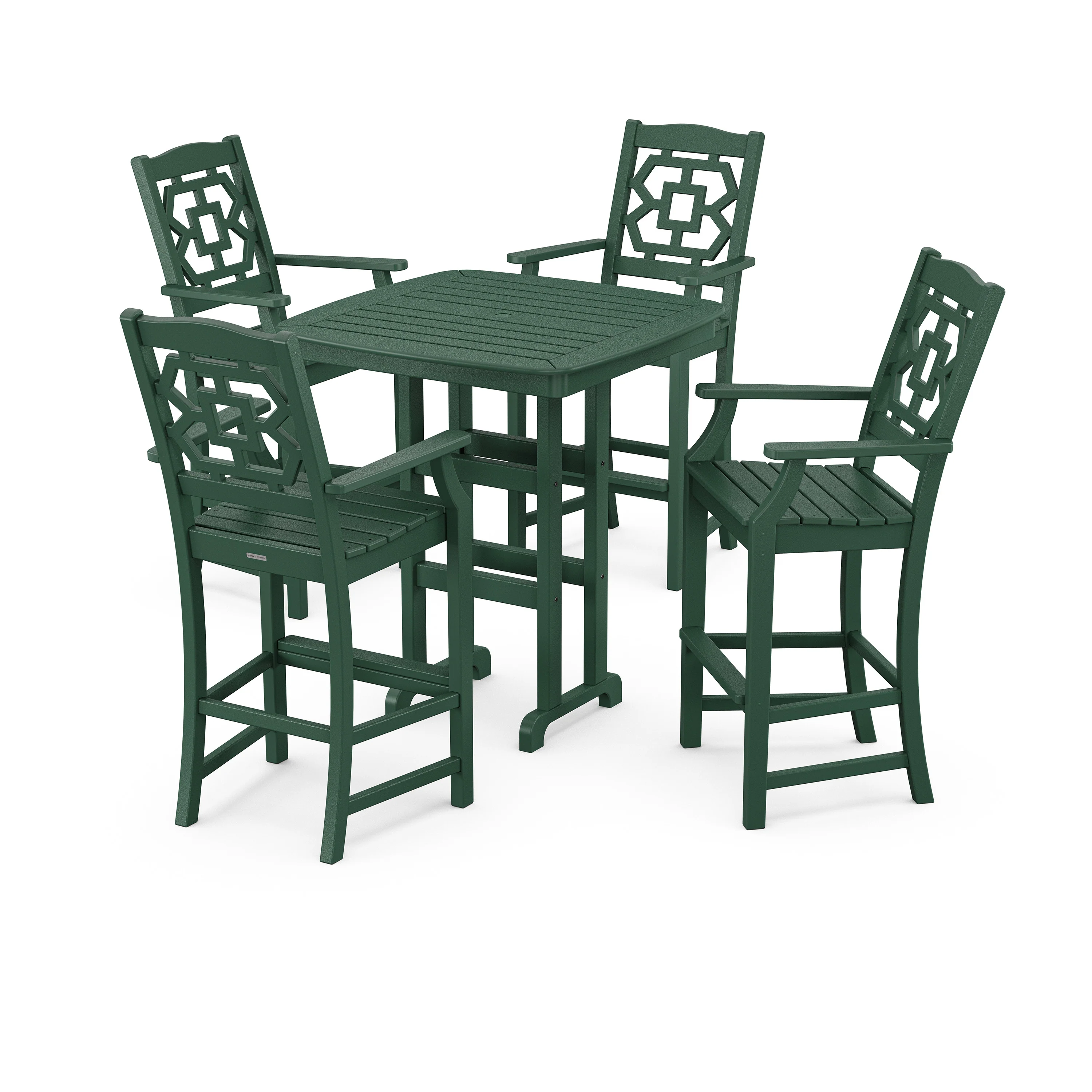 Chinoiserie 5-Piece Bar Set - Image 6
