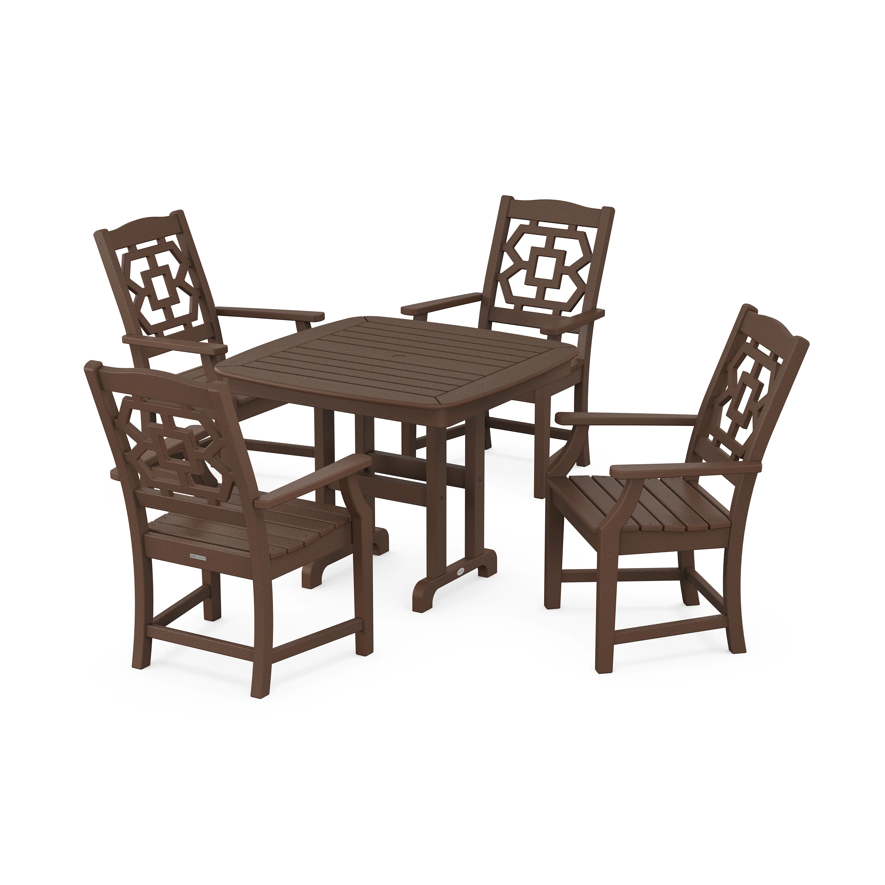 Chinoiserie 5-Piece Dining Set - Image 5