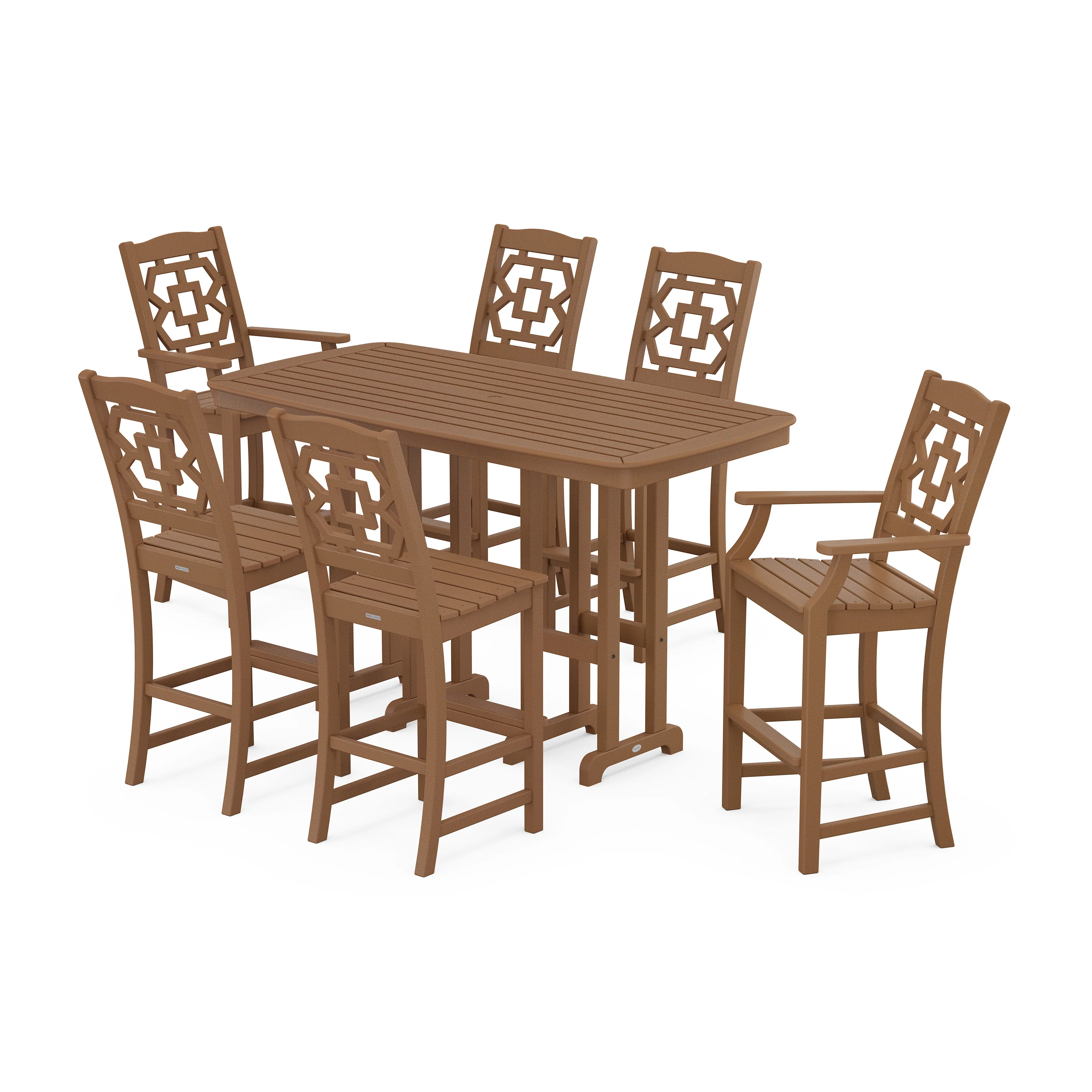 Chinoiserie 7-Piece Bar Set - Image 6