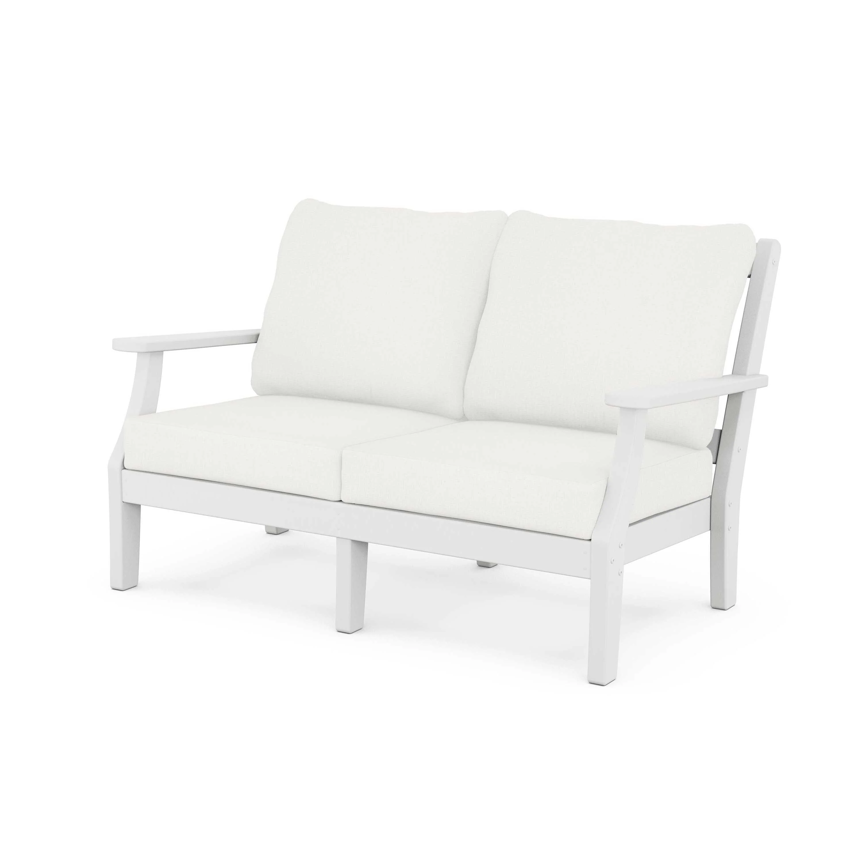 Chinoiserie Deep Seating Loveseat - Image 111
