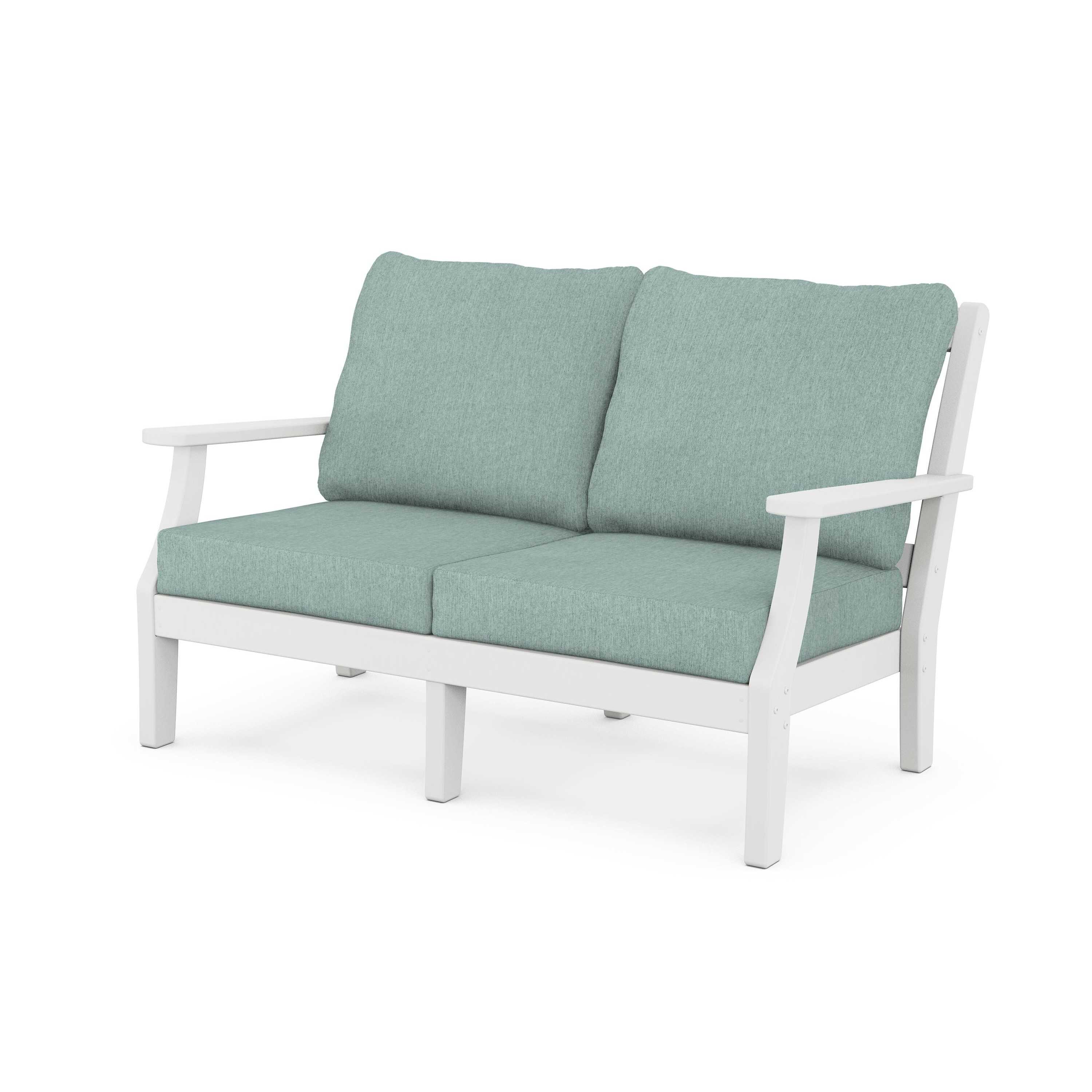 Chinoiserie Deep Seating Loveseat - Image 115