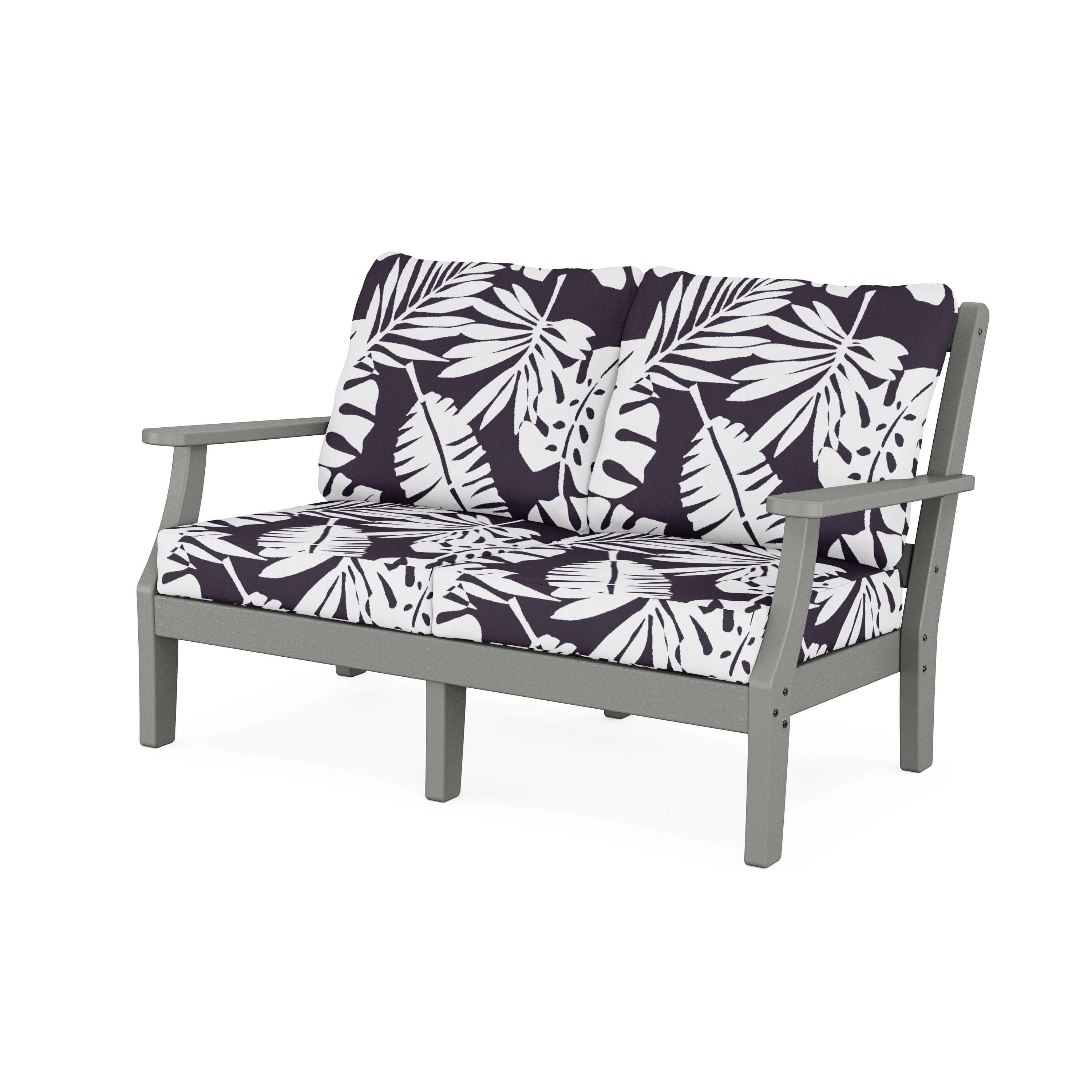 Chinoiserie Deep Seating Loveseat - Image 122