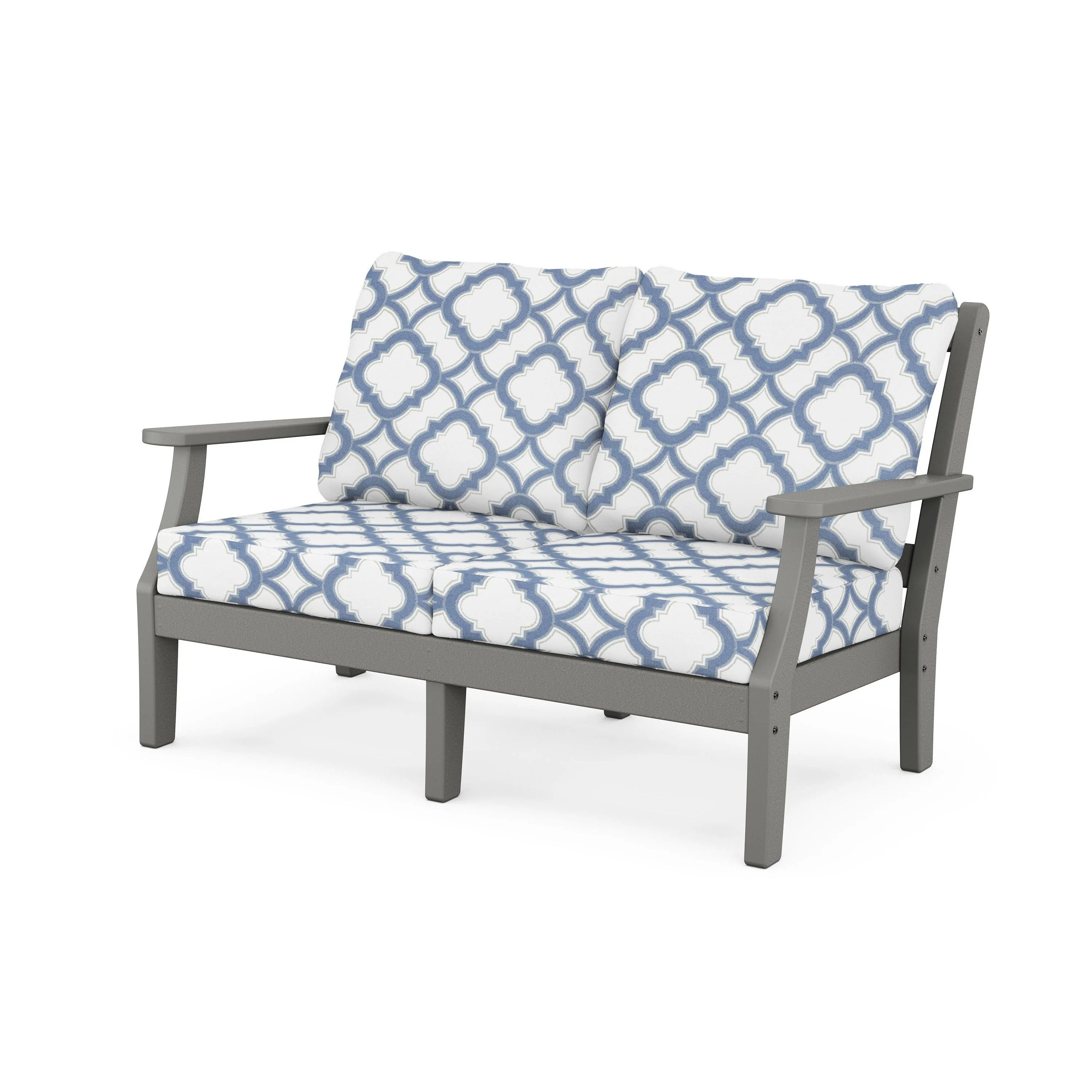 Chinoiserie Deep Seating Loveseat - Image 128