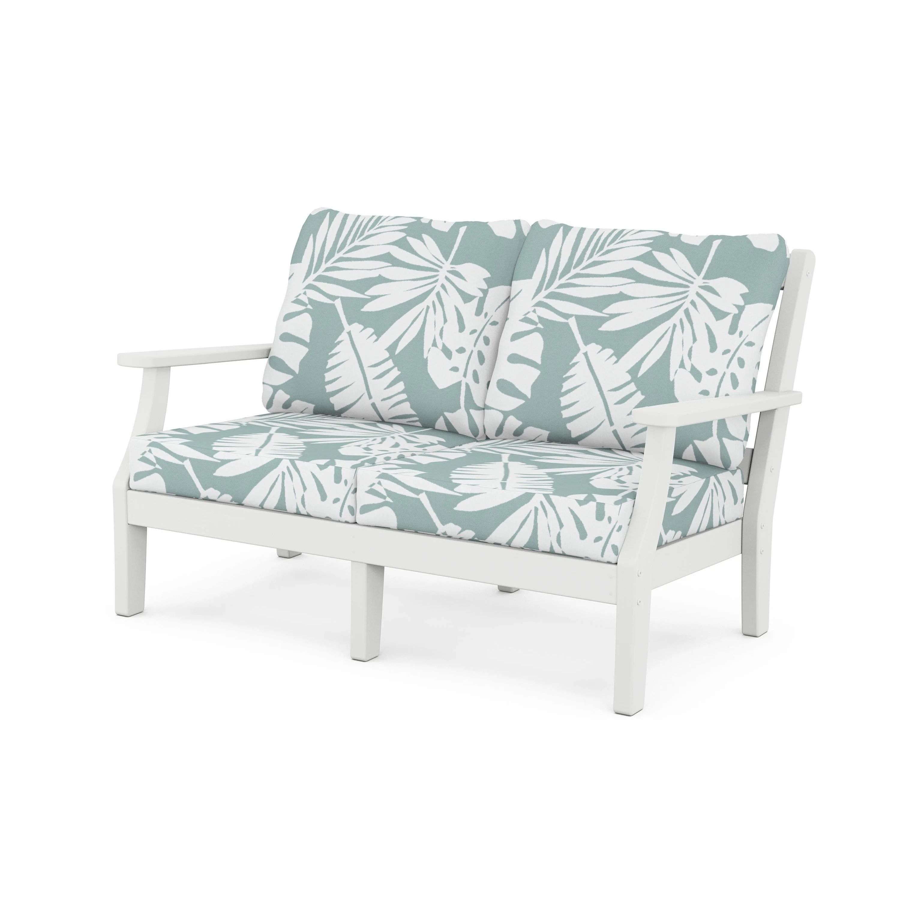 Chinoiserie Deep Seating Loveseat - Image 129