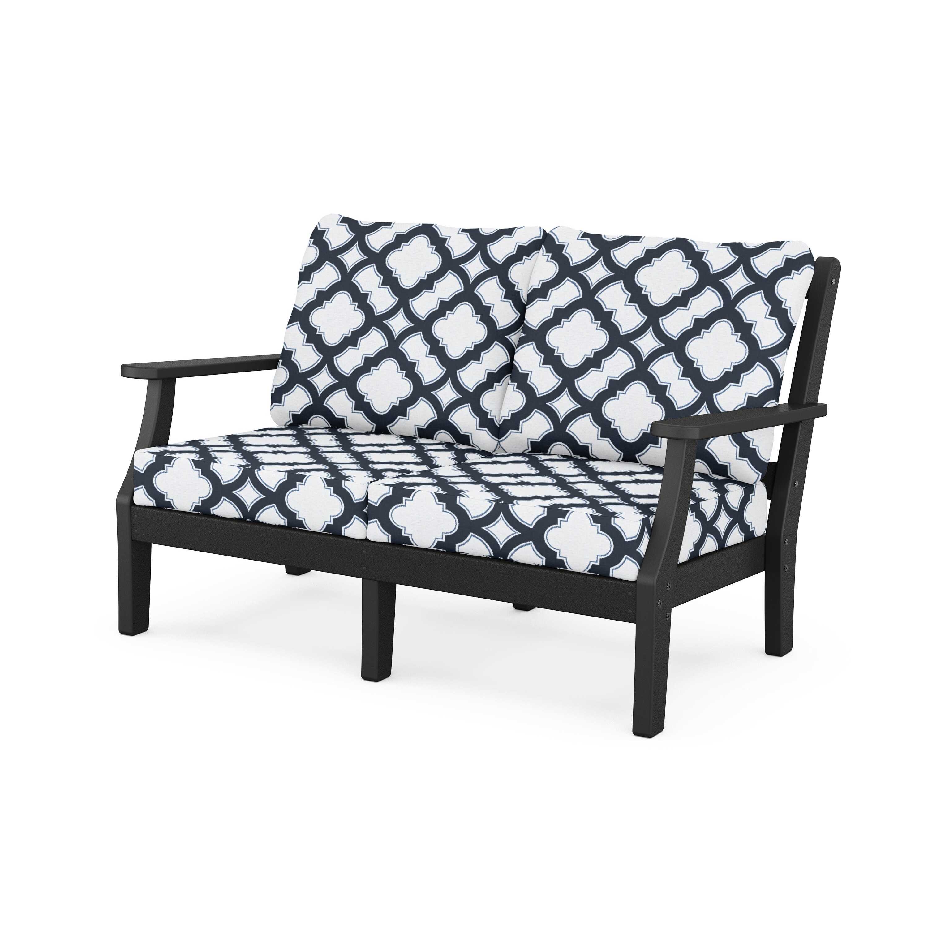 Chinoiserie Deep Seating Loveseat - Image 130