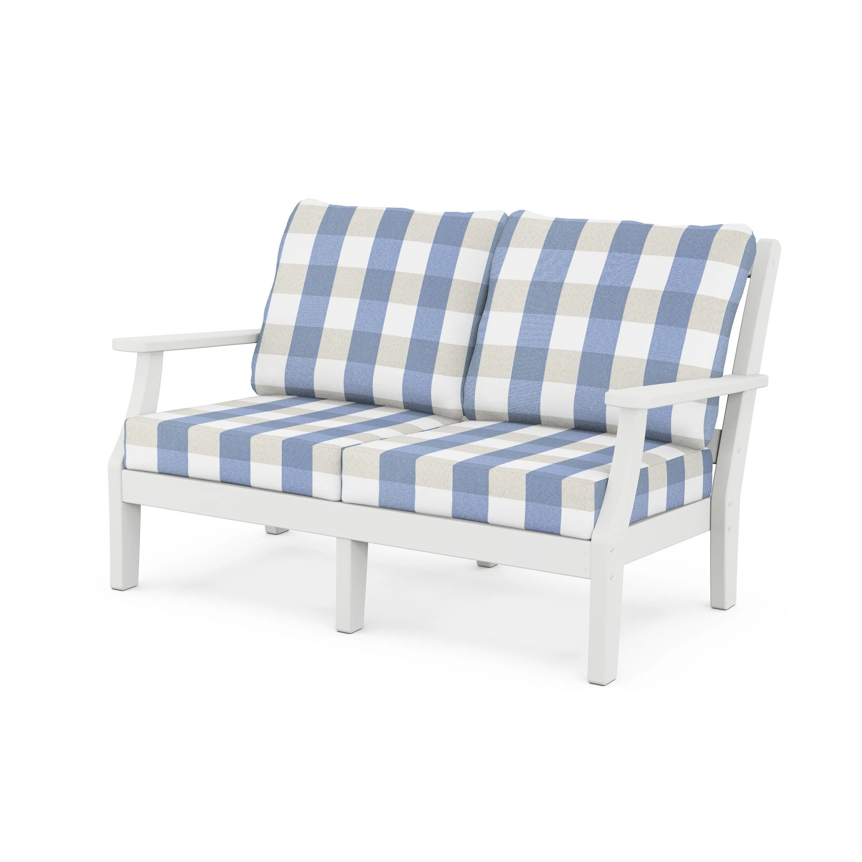 Chinoiserie Deep Seating Loveseat - Image 134
