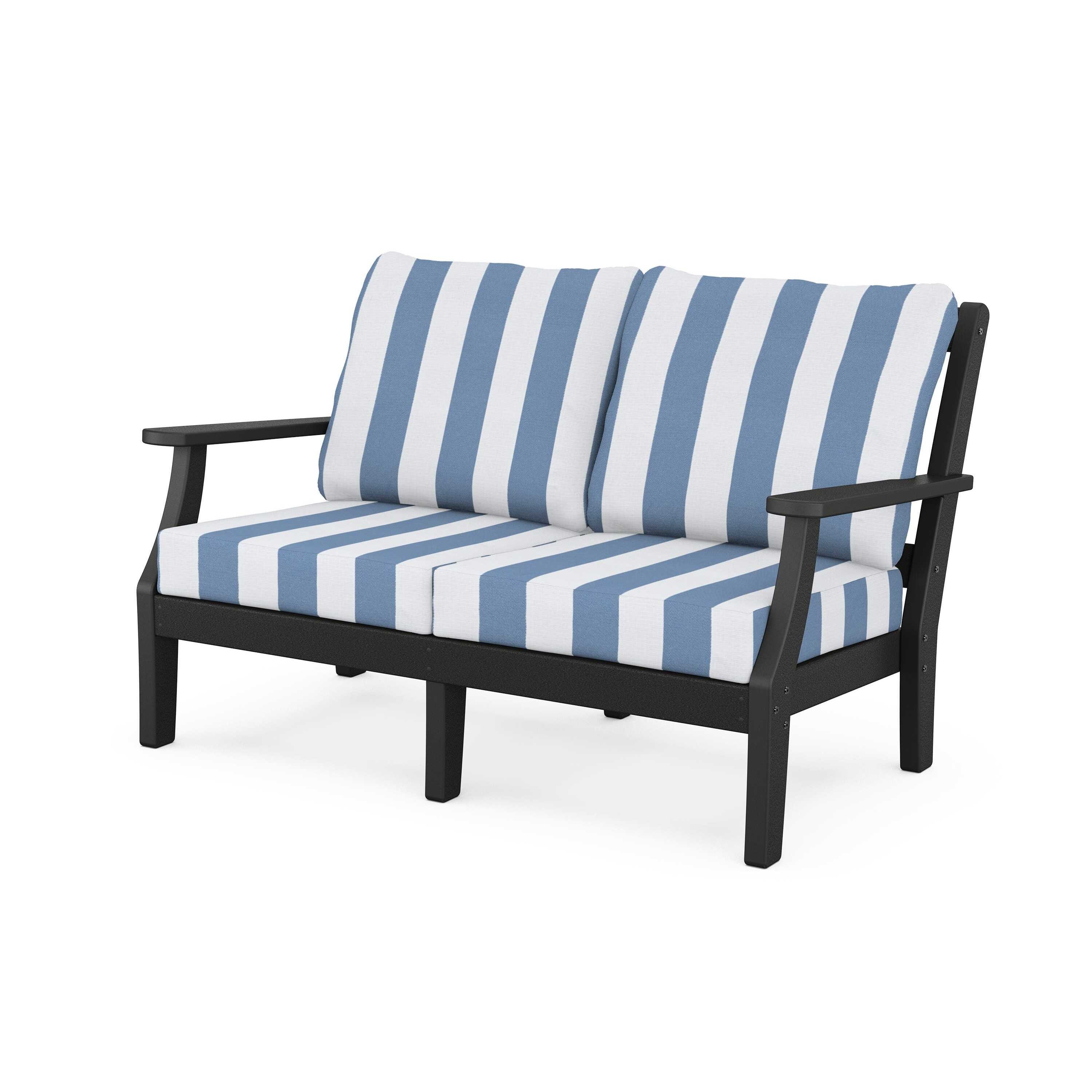 Chinoiserie Deep Seating Loveseat - Image 136