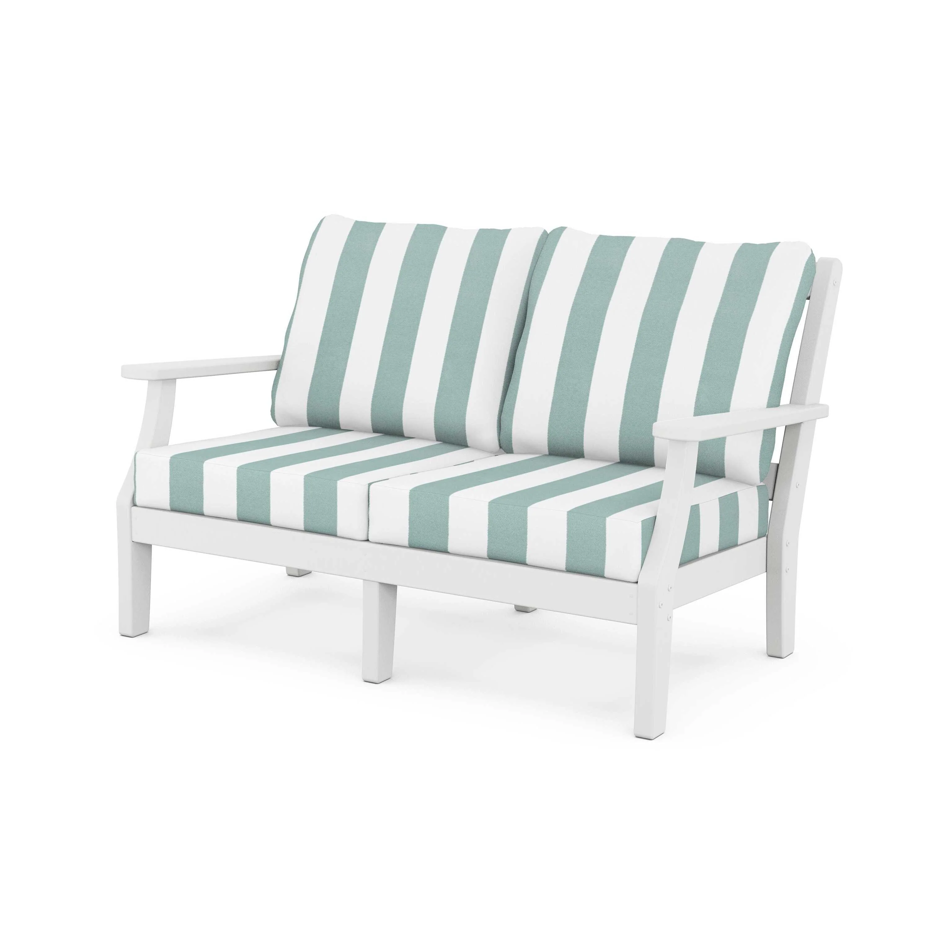 Chinoiserie Deep Seating Loveseat - Image 154