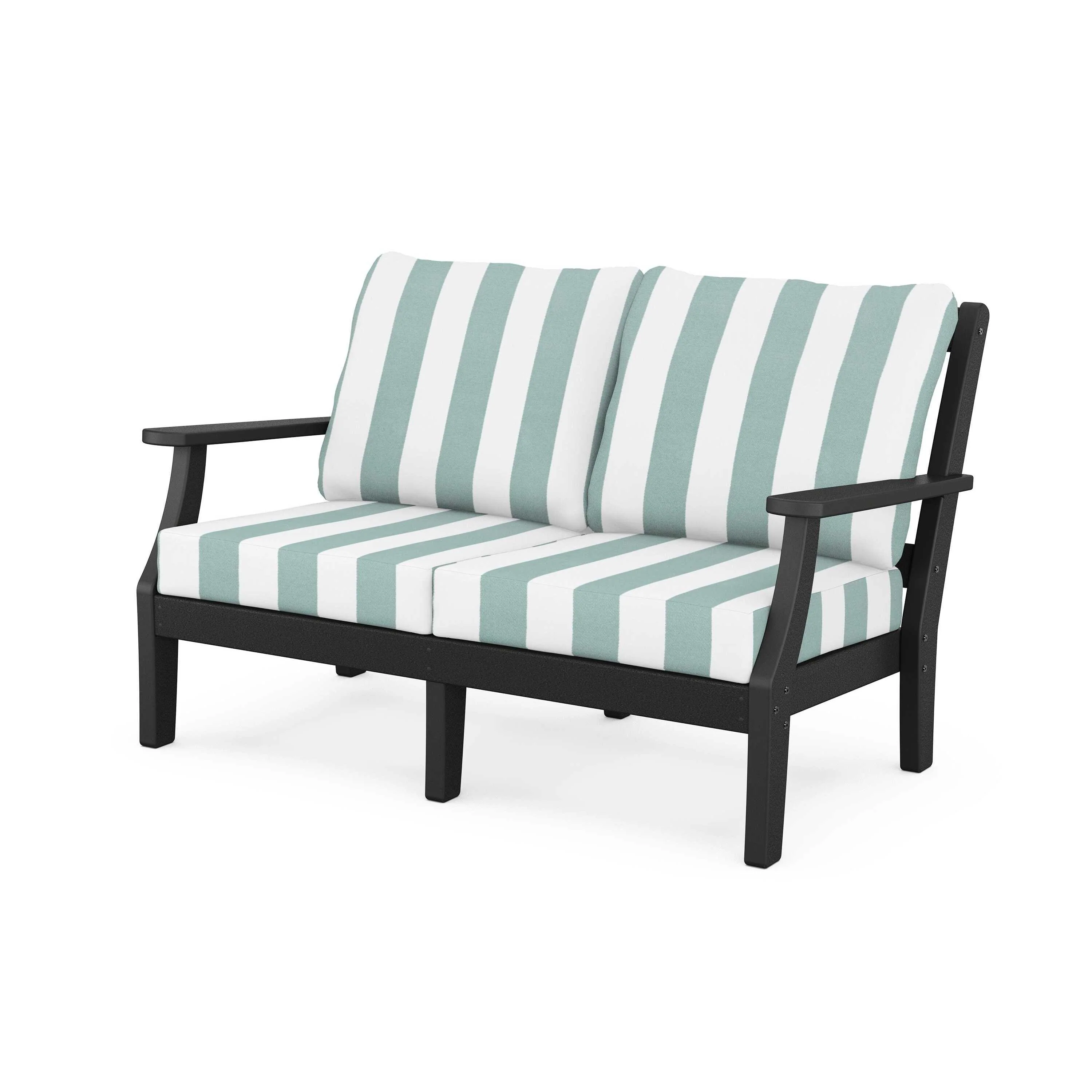 Chinoiserie Deep Seating Loveseat - Image 16