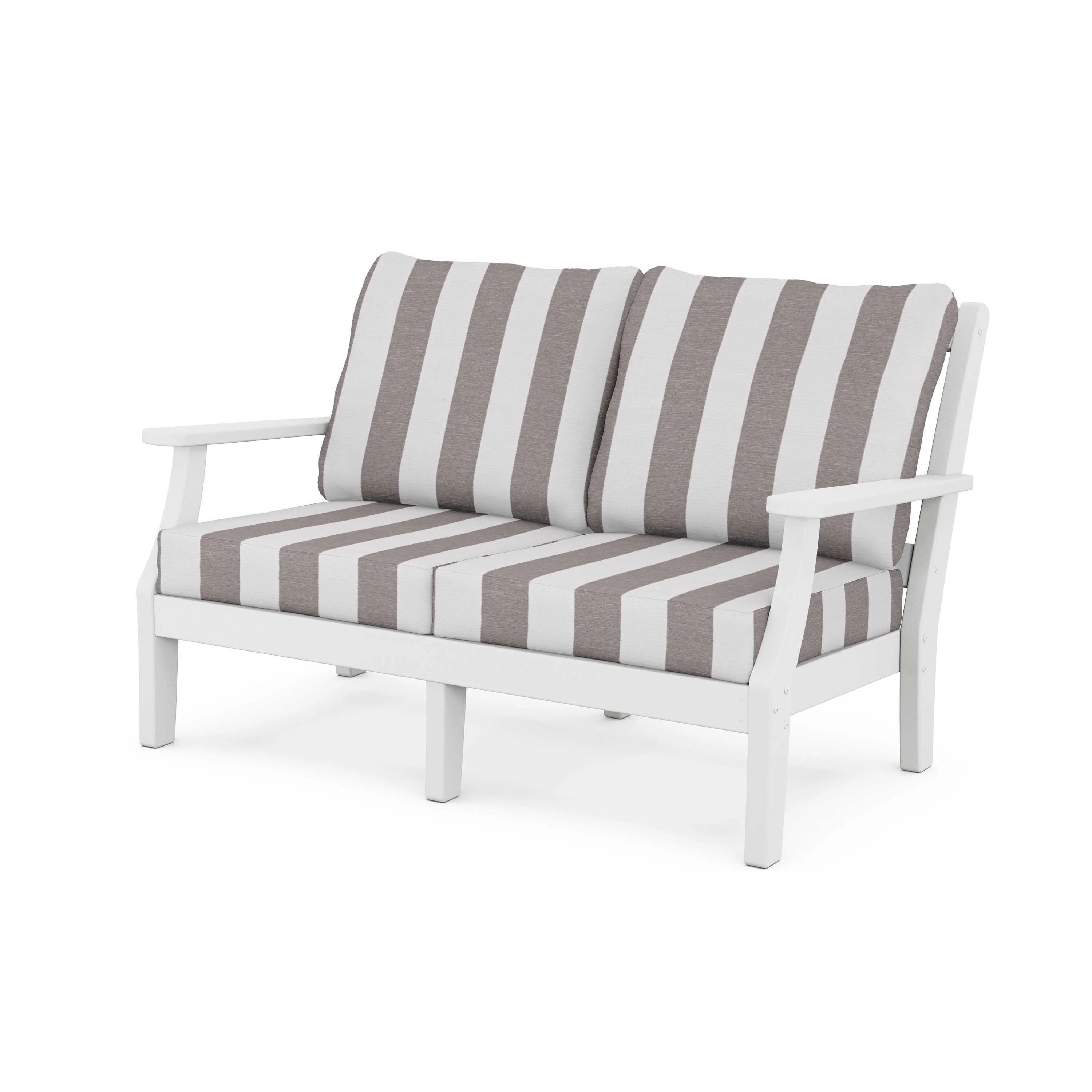 Chinoiserie Deep Seating Loveseat - Image 194