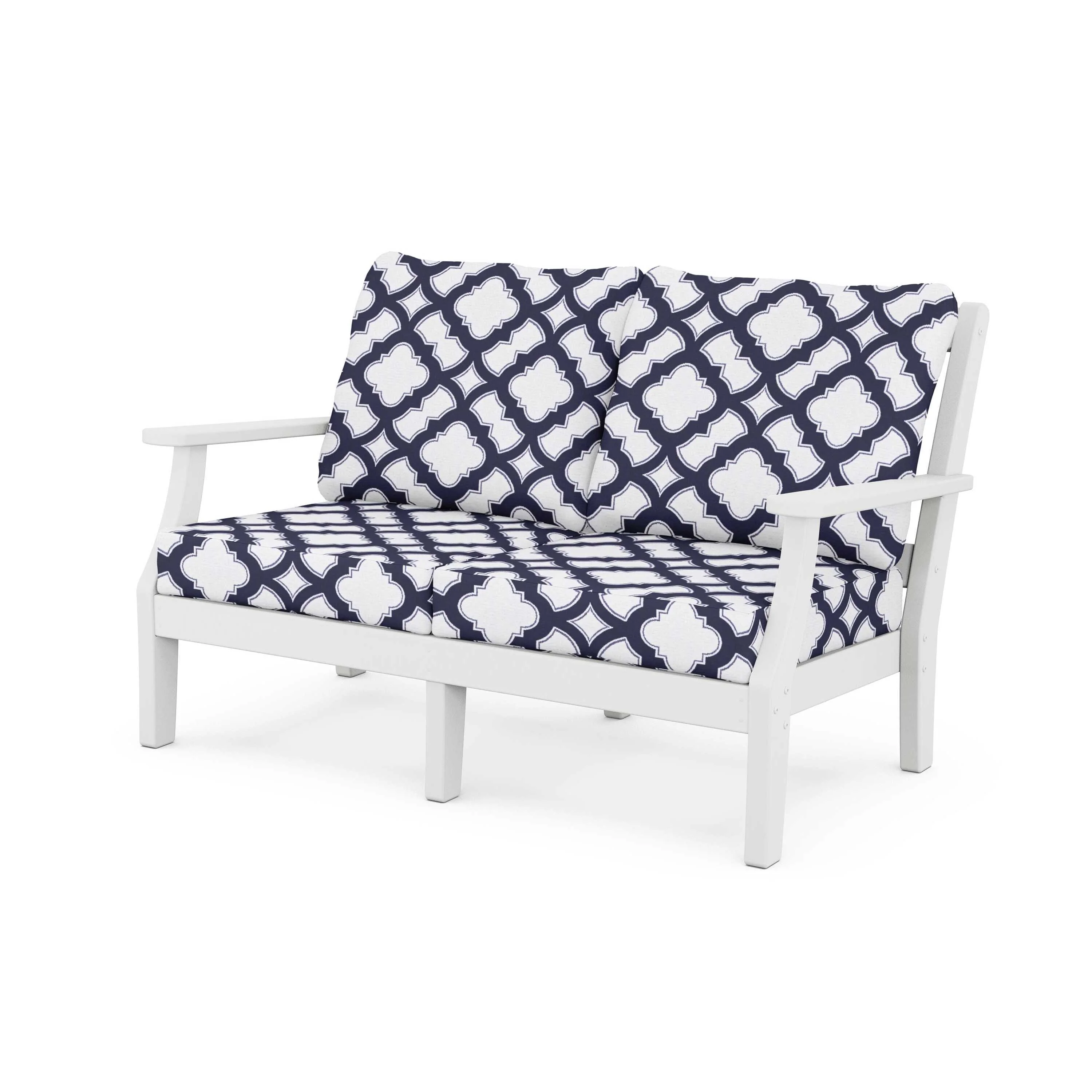 Chinoiserie Deep Seating Loveseat - Image 203