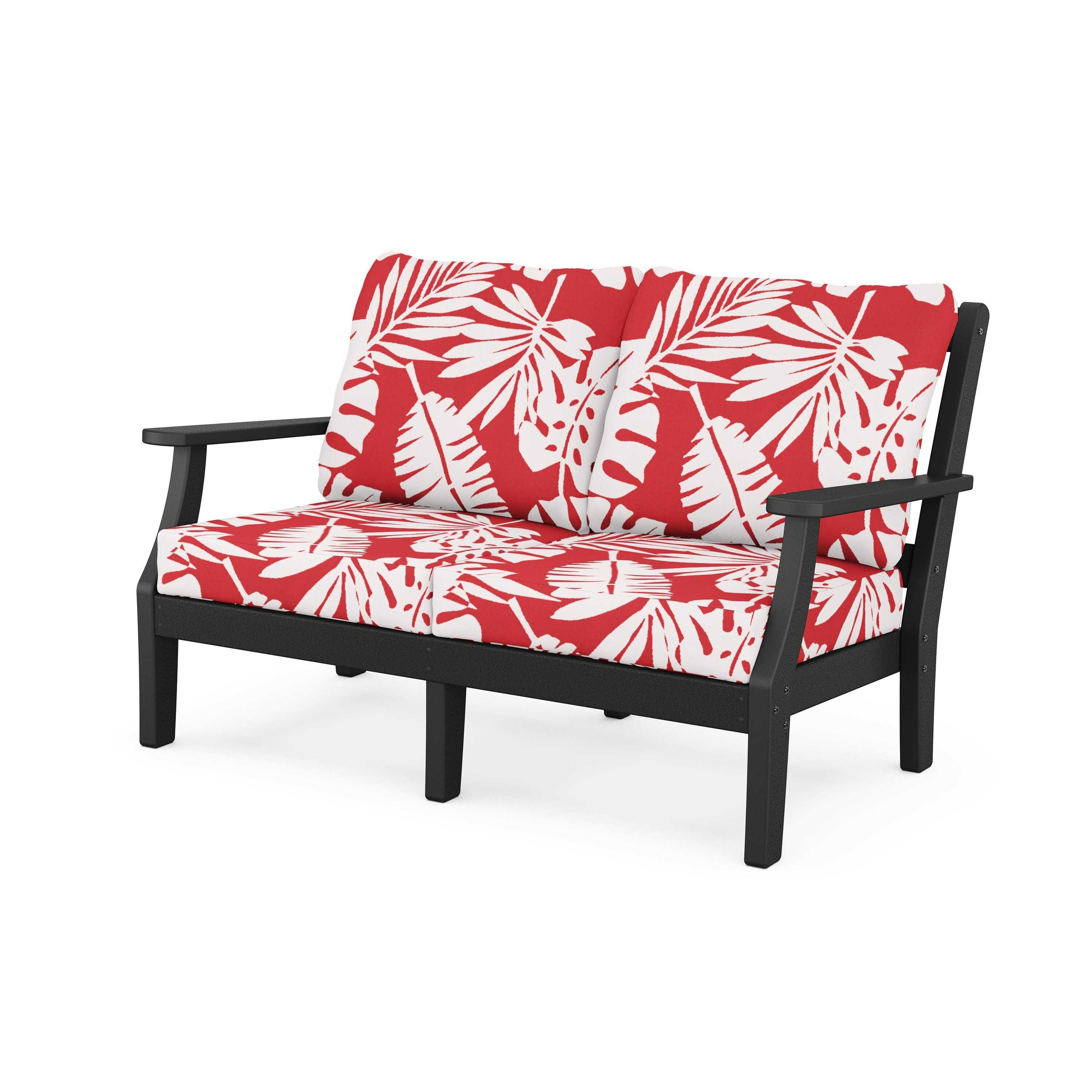 Chinoiserie Deep Seating Loveseat - Image 80